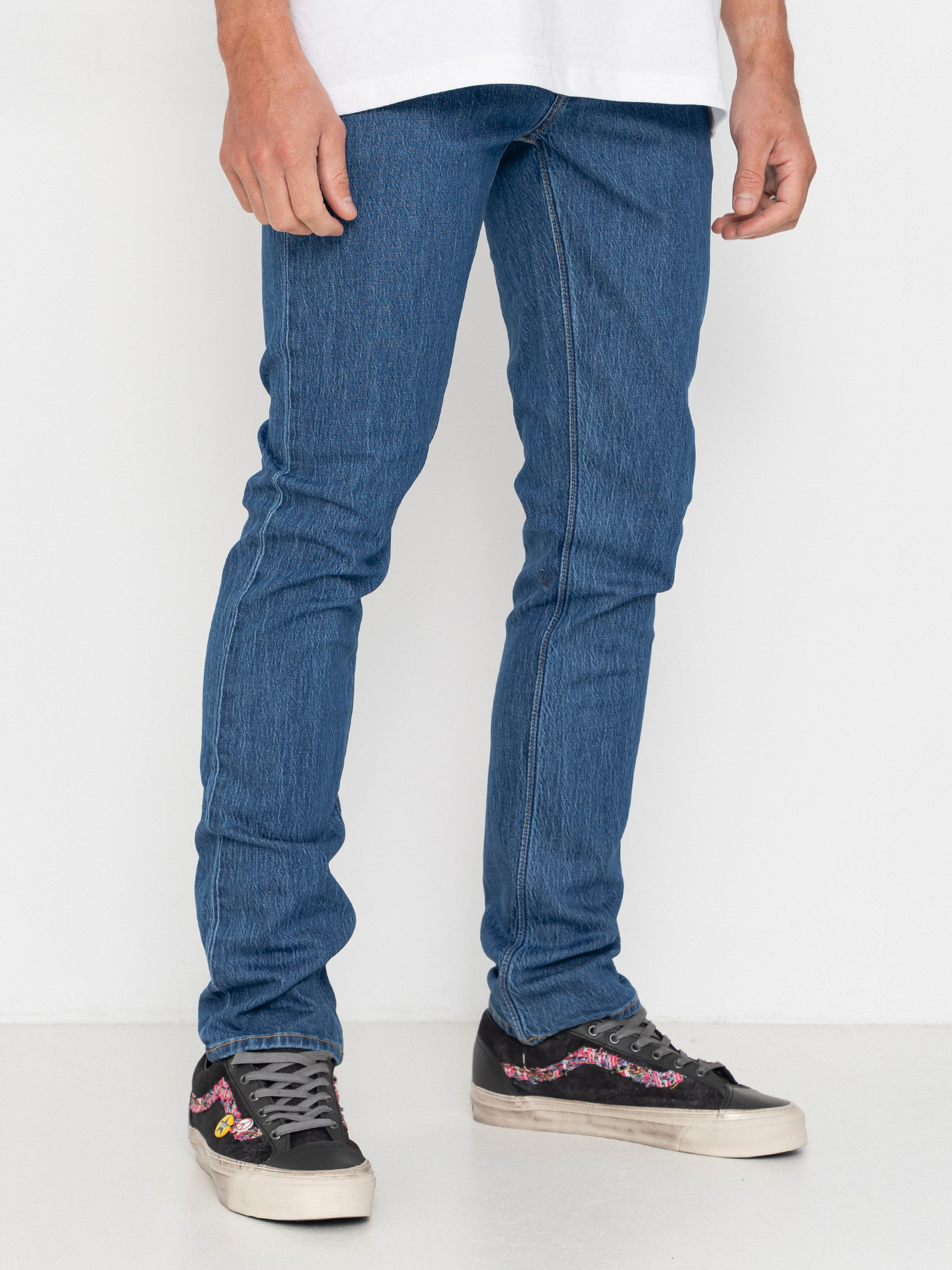 Volcom Vorta Denim Pants (bold blue)
