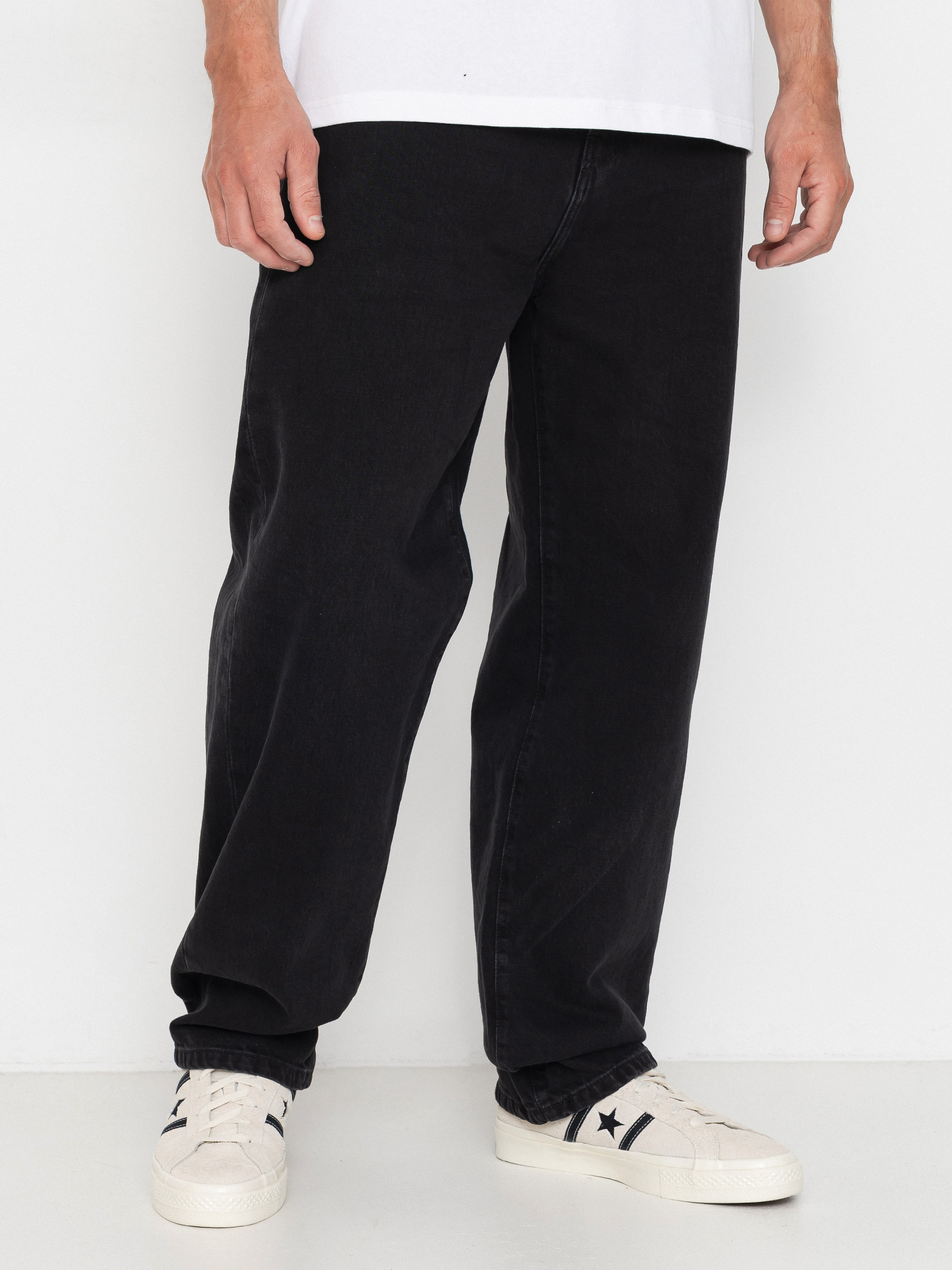 Carhartt WIP Aaron Pants (black/stone washed)