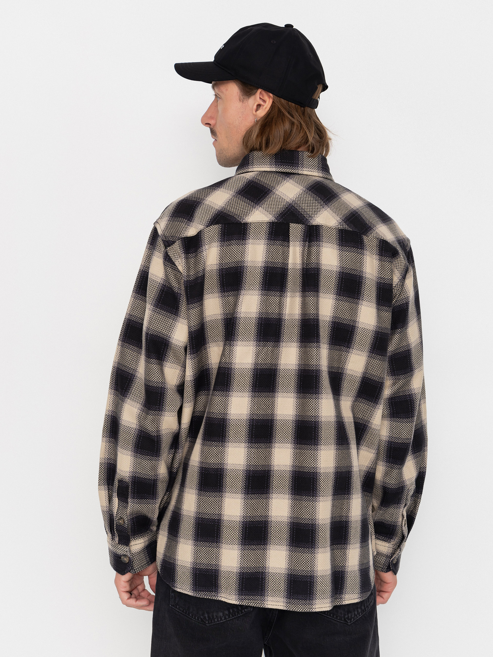 Carhartt WIP Dayne Hemd (dayne check shady purple)