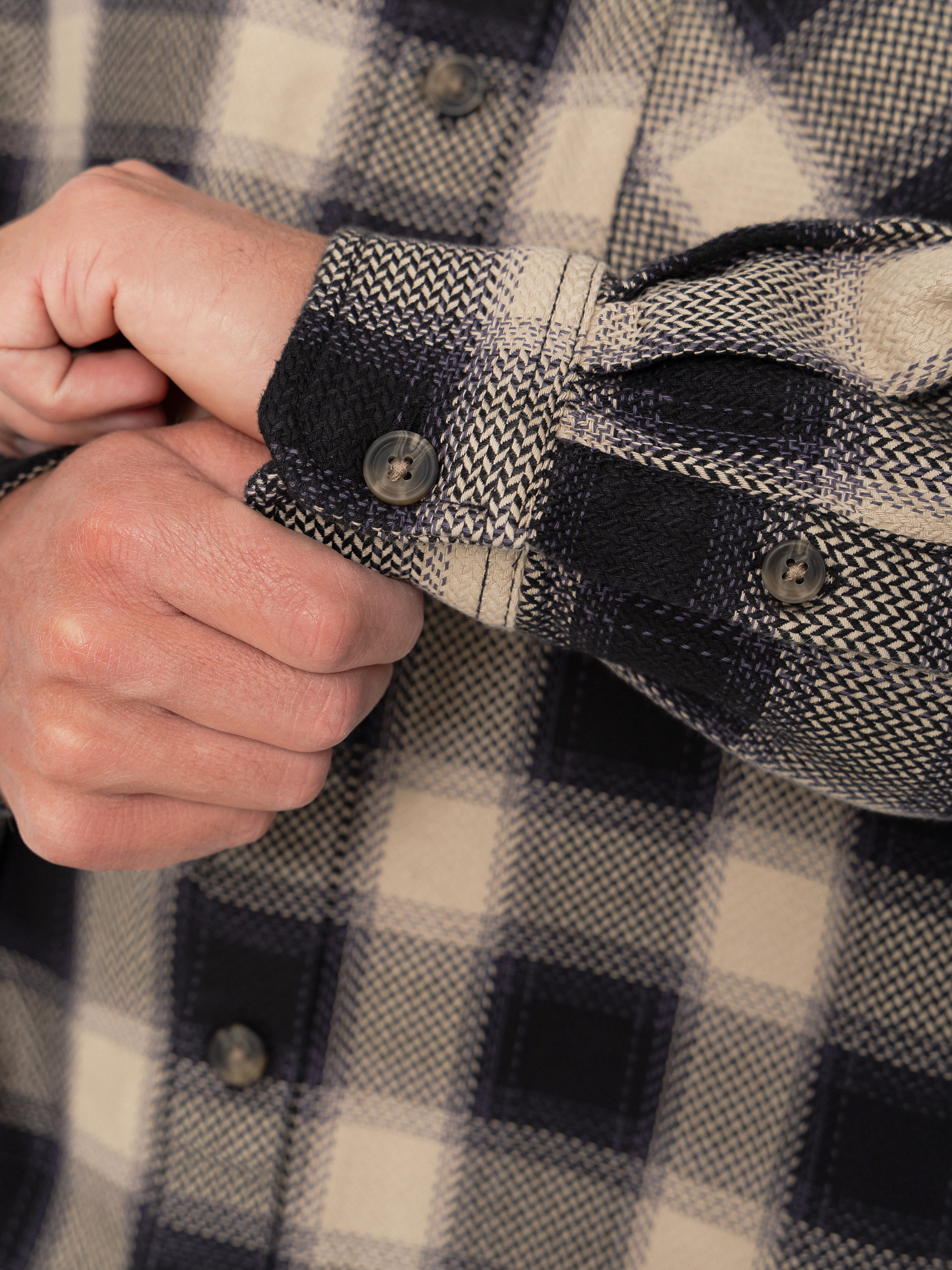 Carhartt WIP Dayne Shirt (dayne check shady purple)