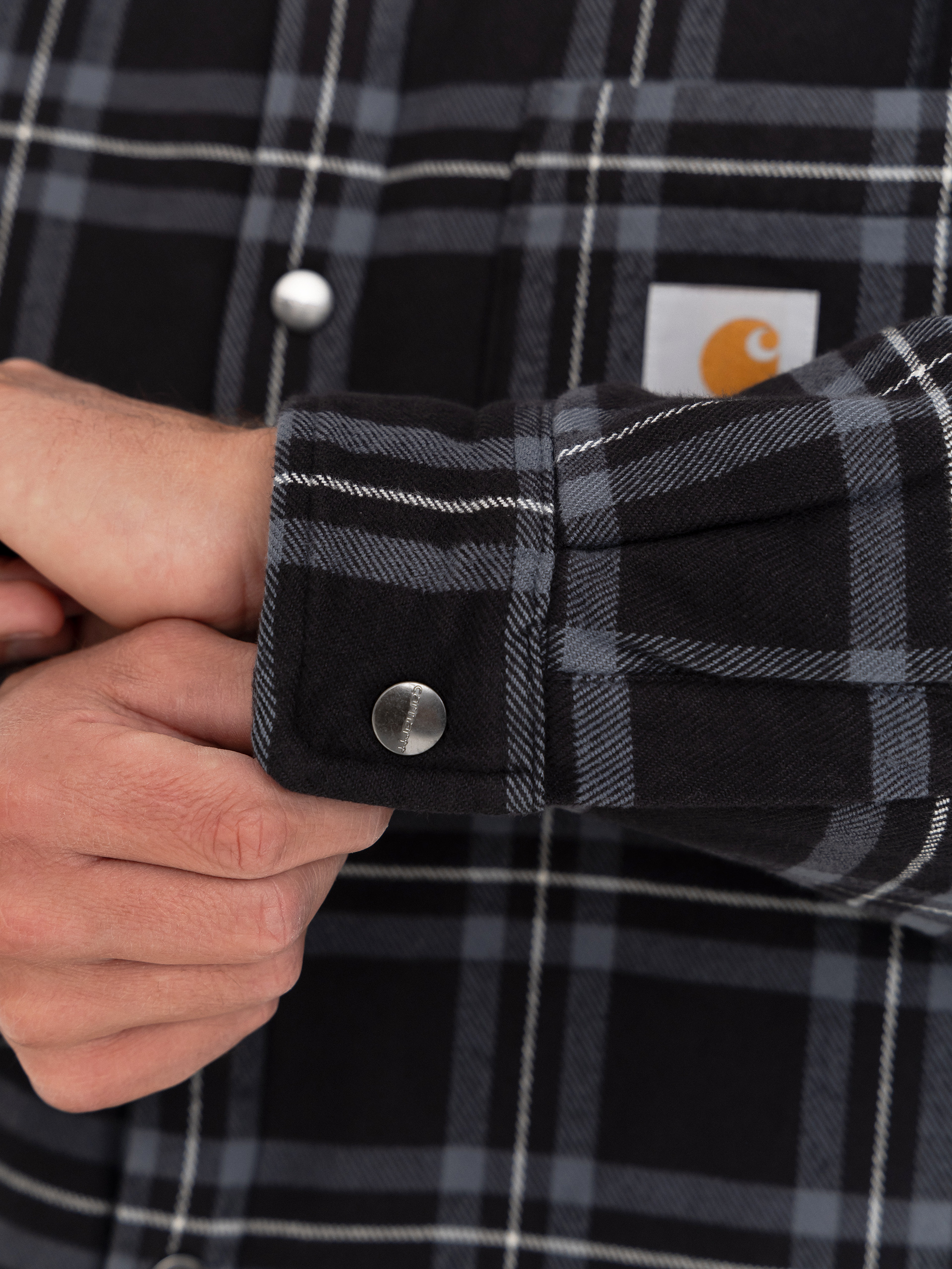 Carhartt WIP Baird Jacket (baird check black)