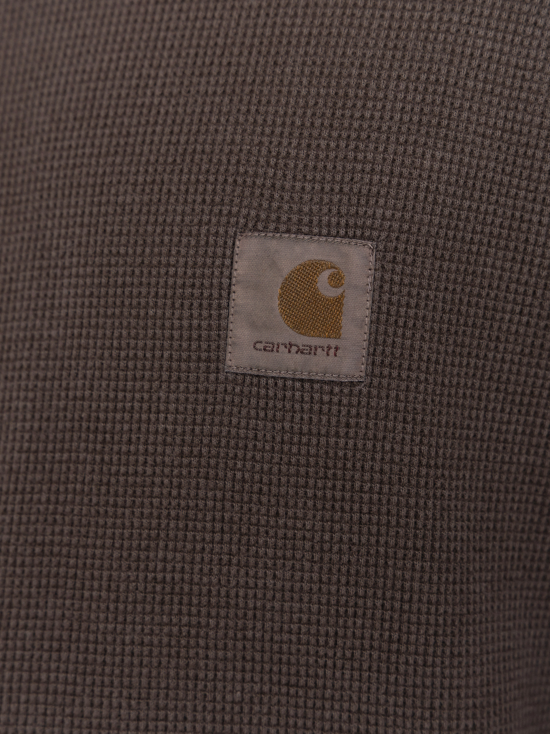 Carhartt WIP Vista Waffle Longsleeve (tobacco/garment dyed)