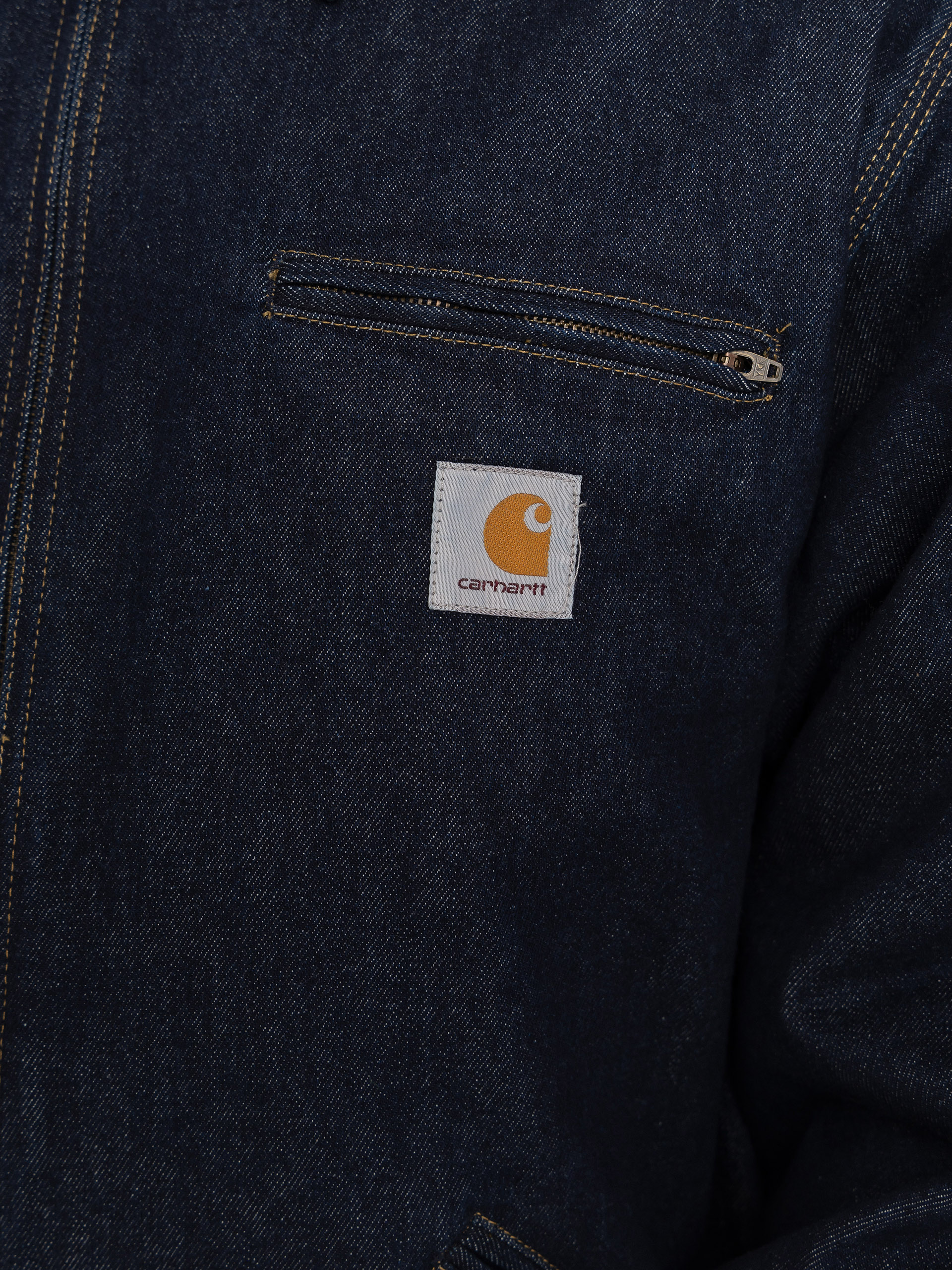 Carhartt WIP OG Detroit Jacke (blue/black/rinsed)