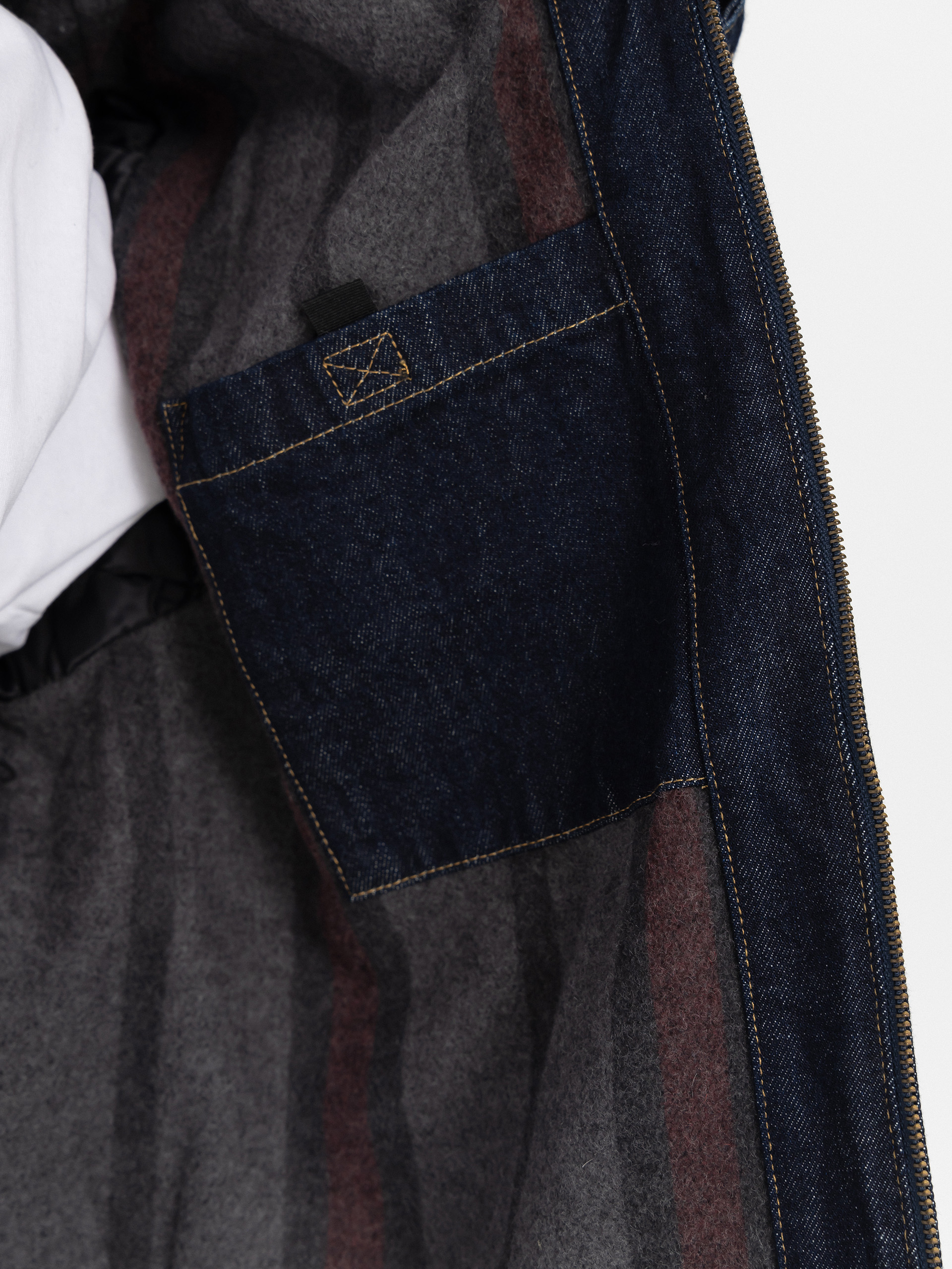 Carhartt WIP OG Detroit Jacke (blue/black/rinsed)