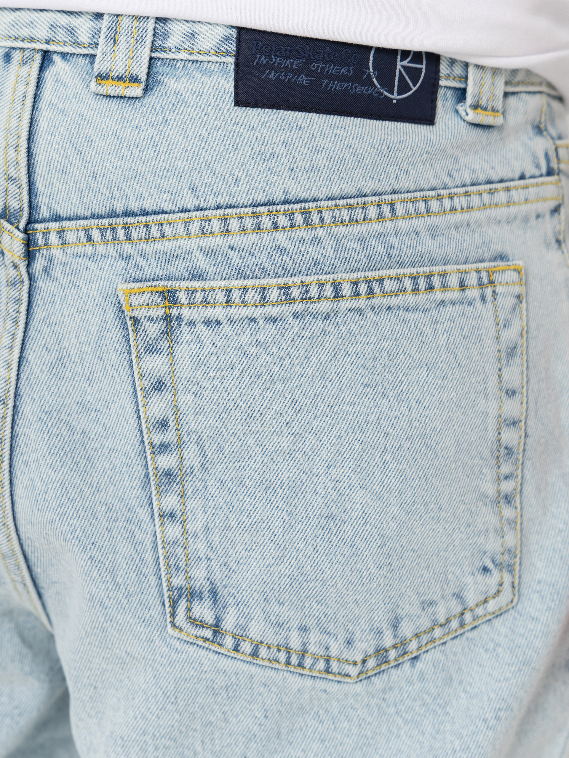 Polar Skate Hose 93 Denim (light blue)