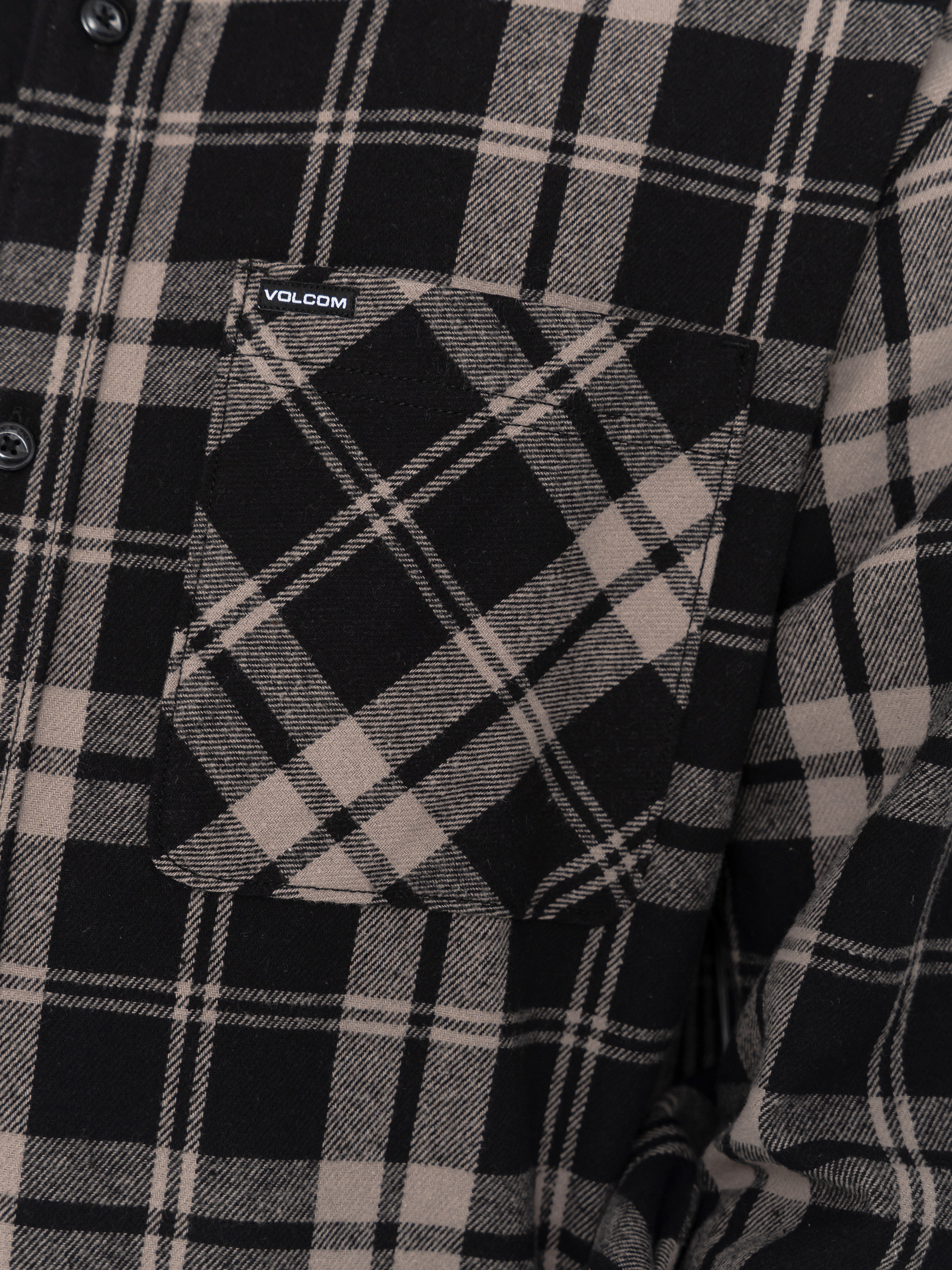 Volcom Hunkstone Ls Shirt (moonbeam)