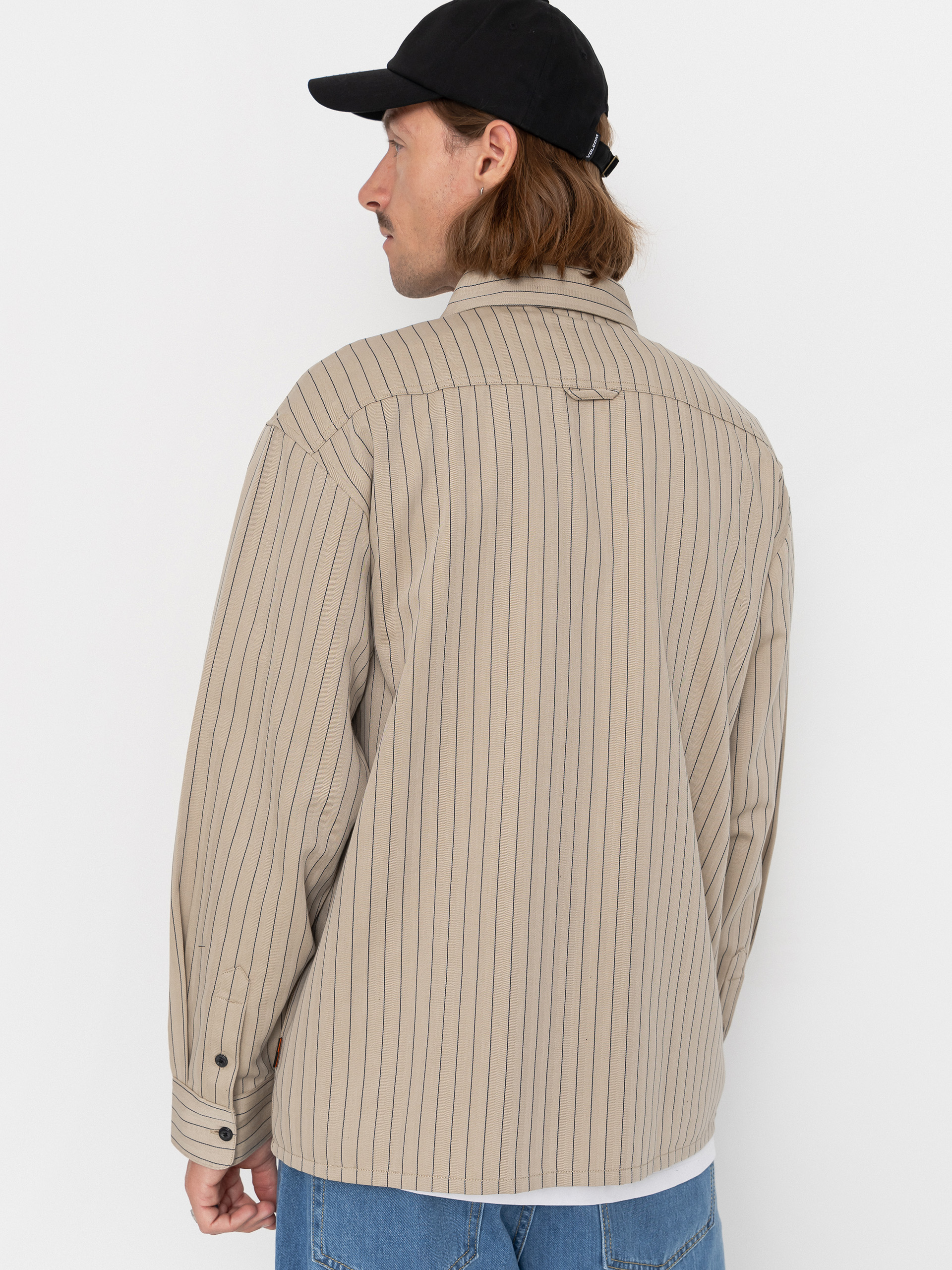 Volcom Tradestone Ls Hemd (light khaki)