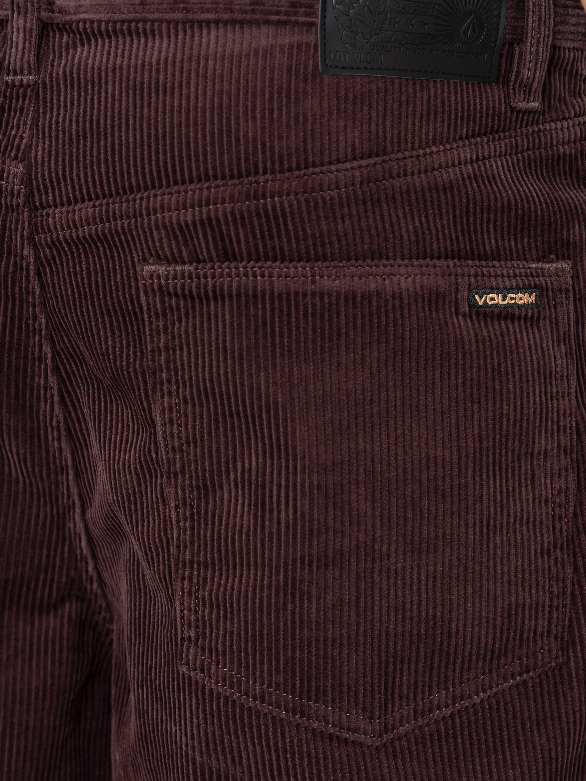 Volcom Billow Tapered Cord Hose (raisin)