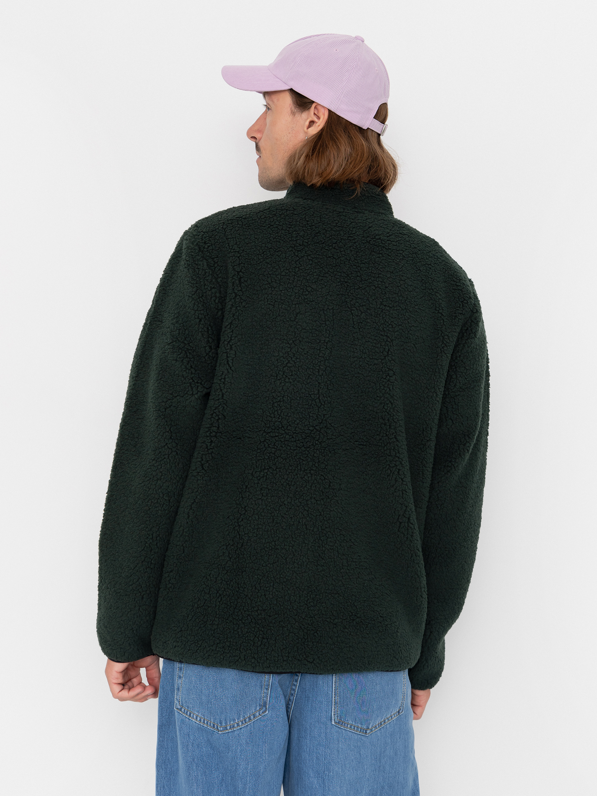 Volcom Muzzer Fuzzar Zip Sweatshirt (scarab)