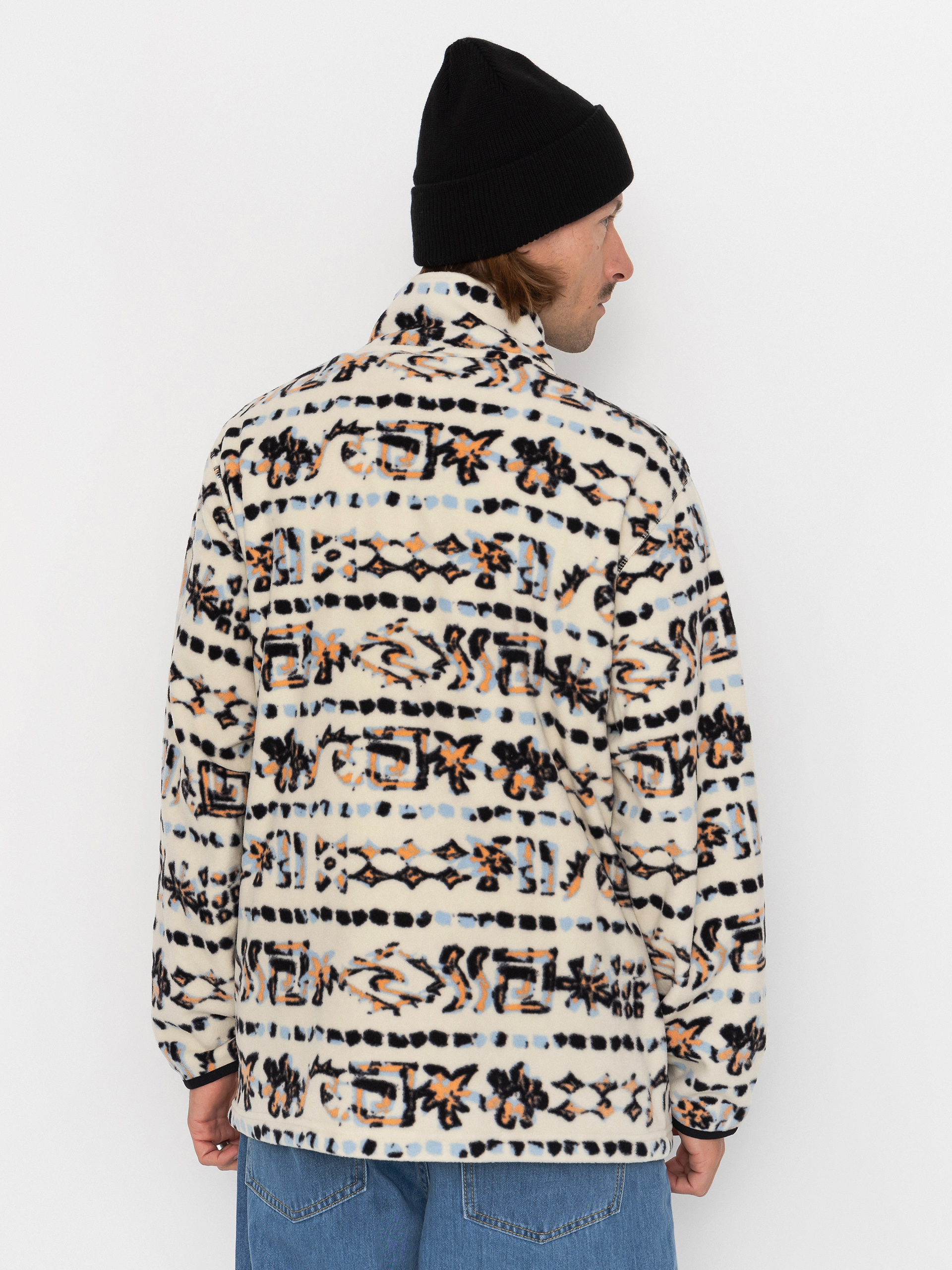 Mens Rip Curl Fleece  Sessions (vintage white)
