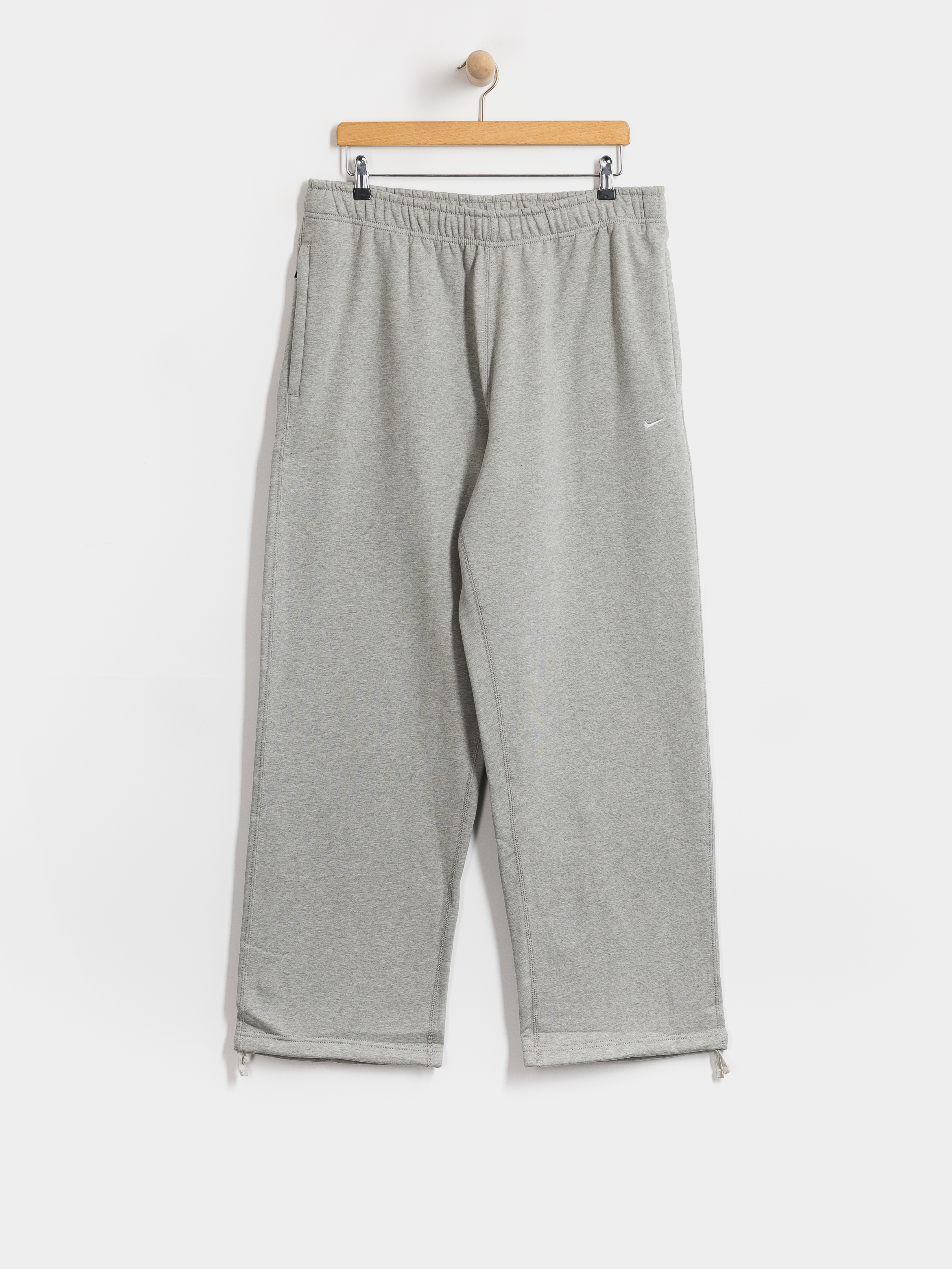 Nike SB Solo Swoosh Loose Hose (dk grey heather/lt smoke grey/white)