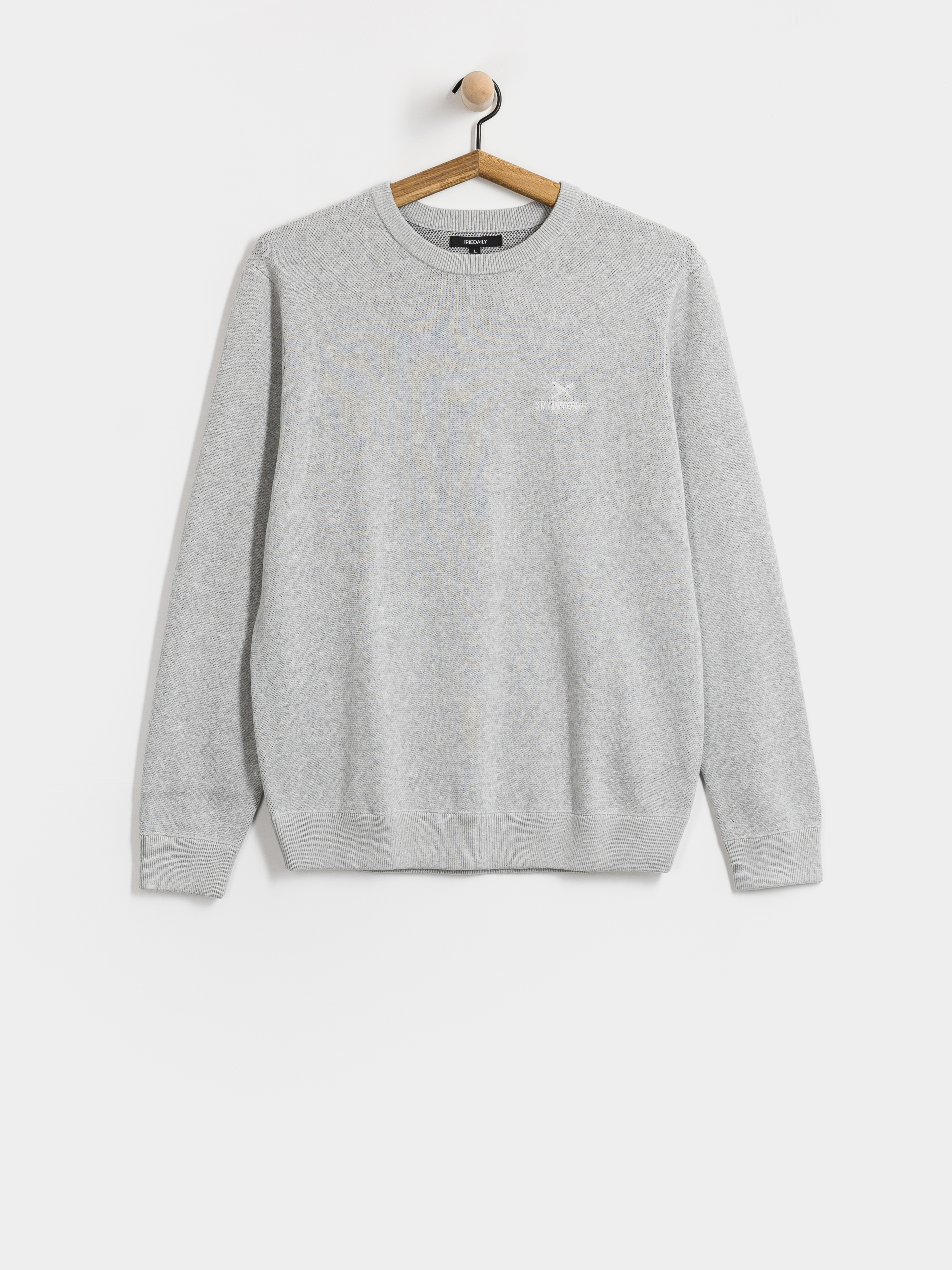 Iriedaily Sweater Stay Different (ash heather)