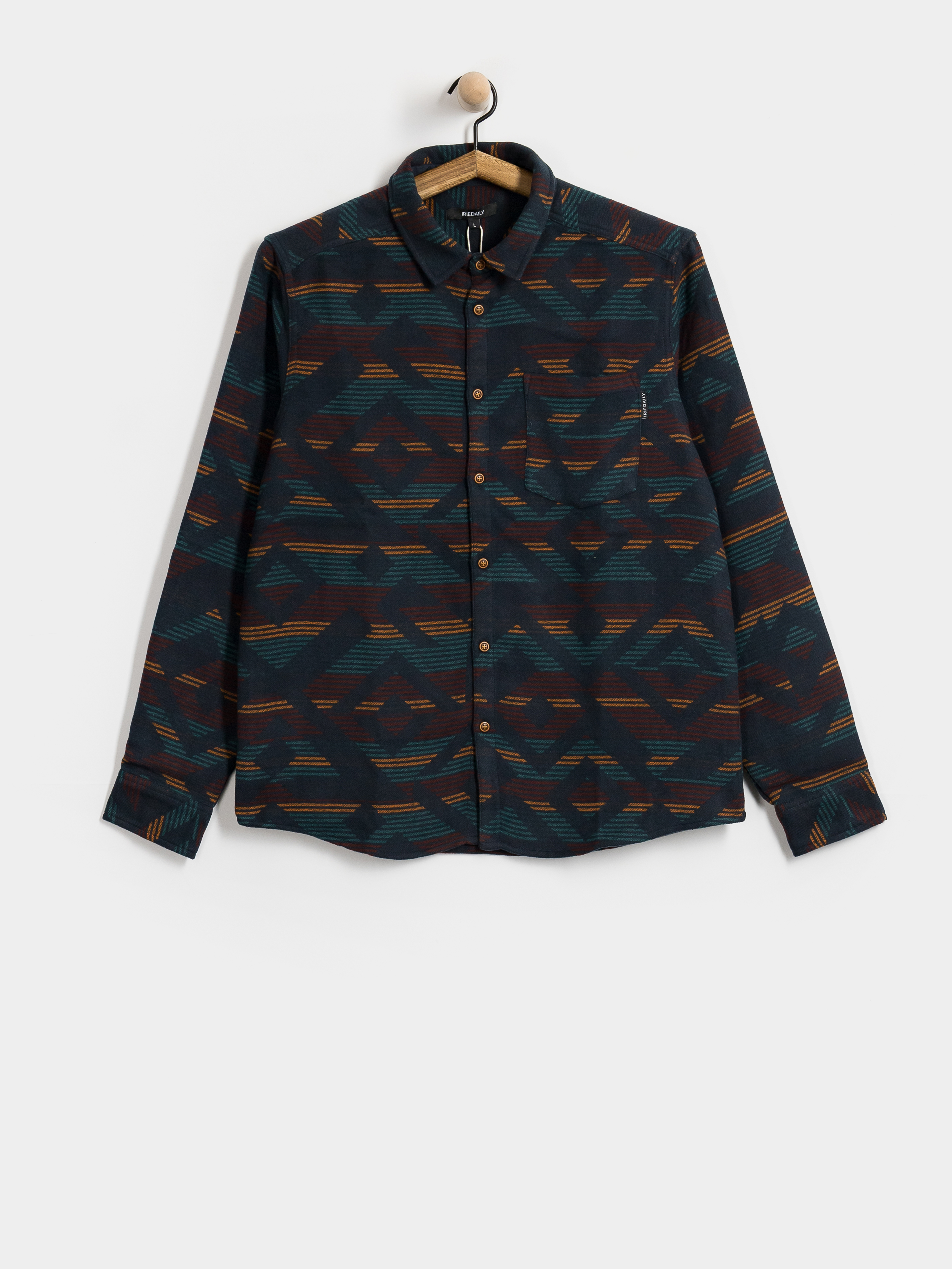 Iriedaily Hemd Santania (navy red)
