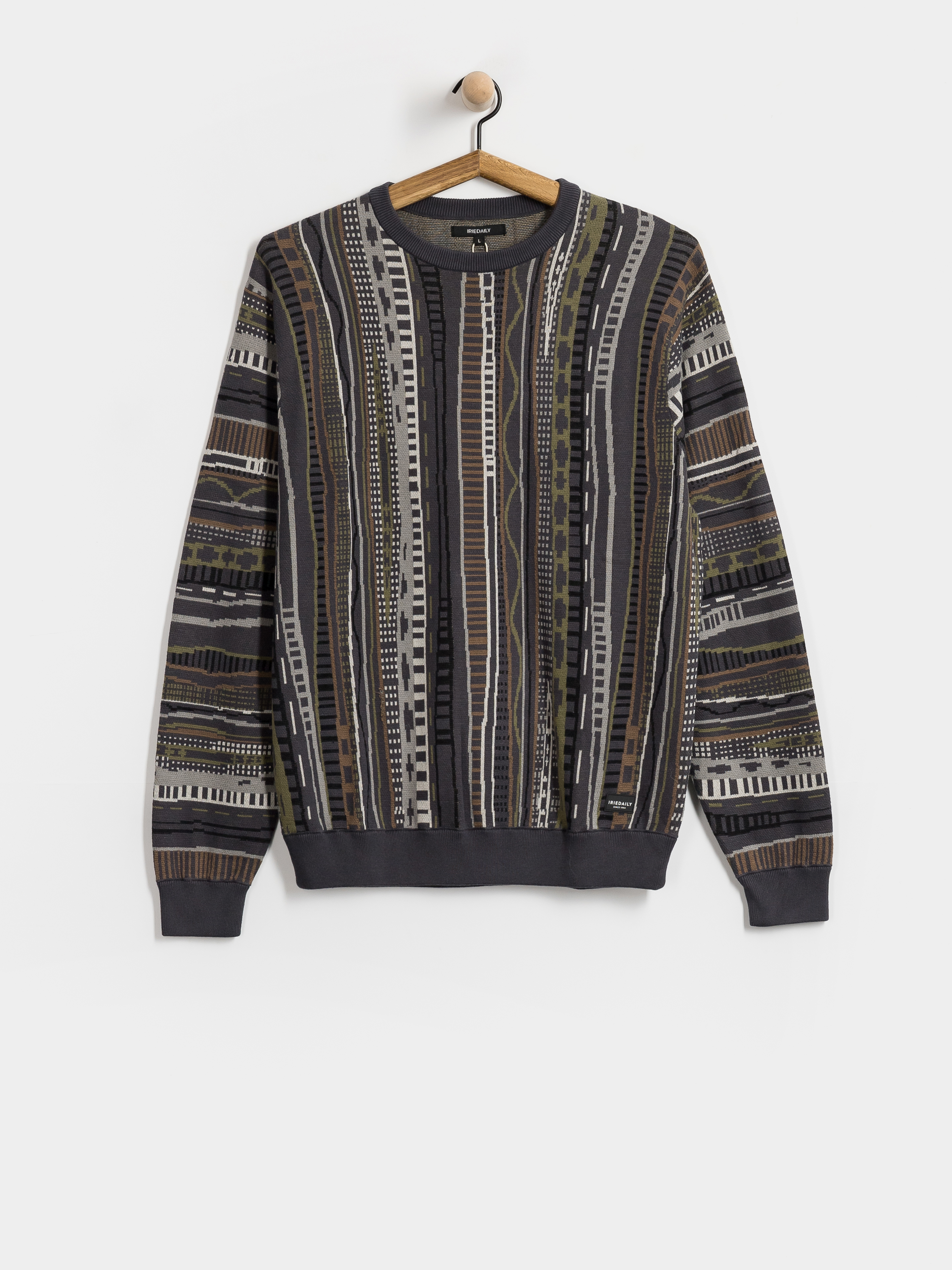 Iriedaily Pulli Theodore Knit (coal)
