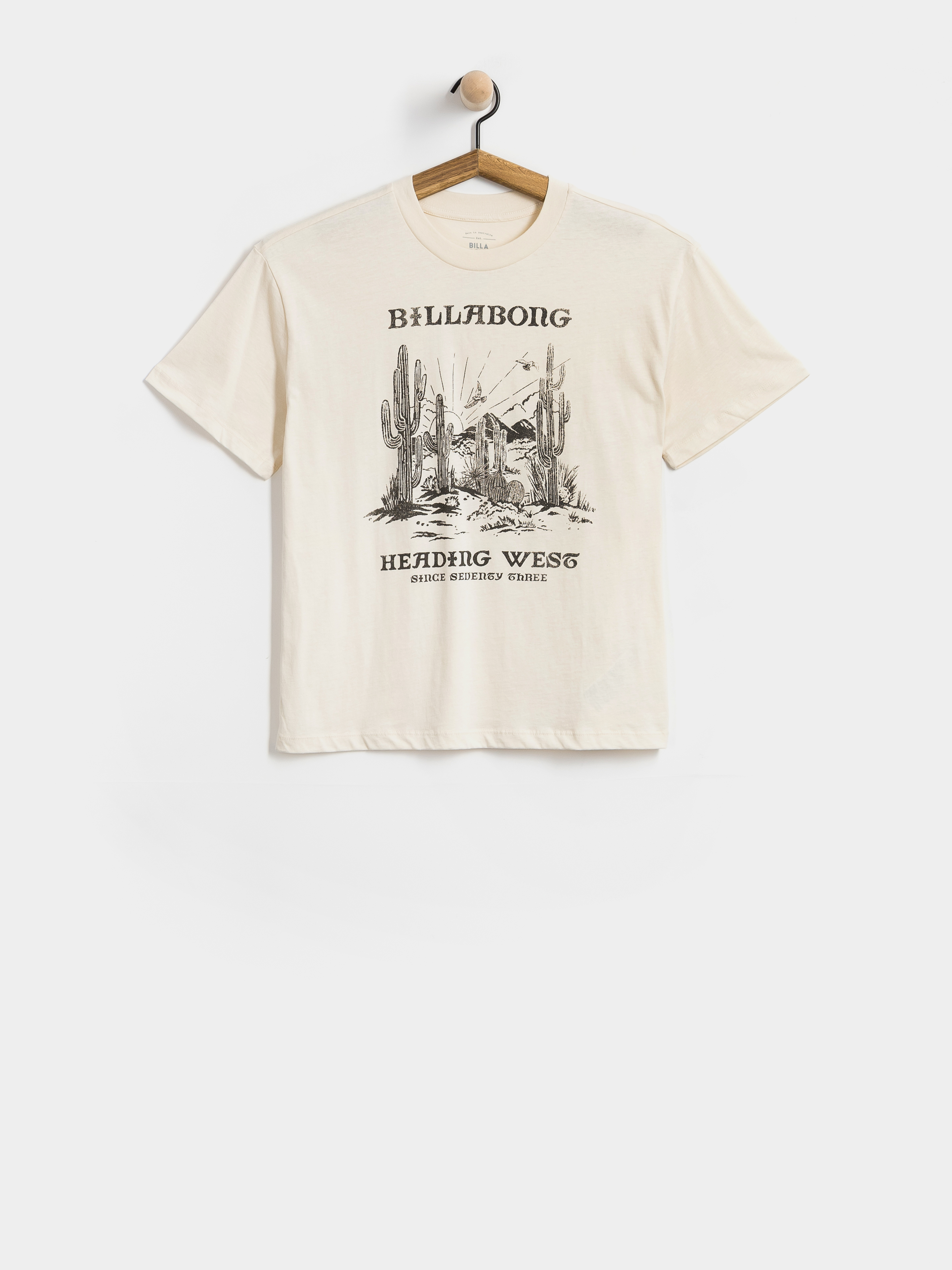 Billabong T-Shirt Heading West Wmn (white cap)