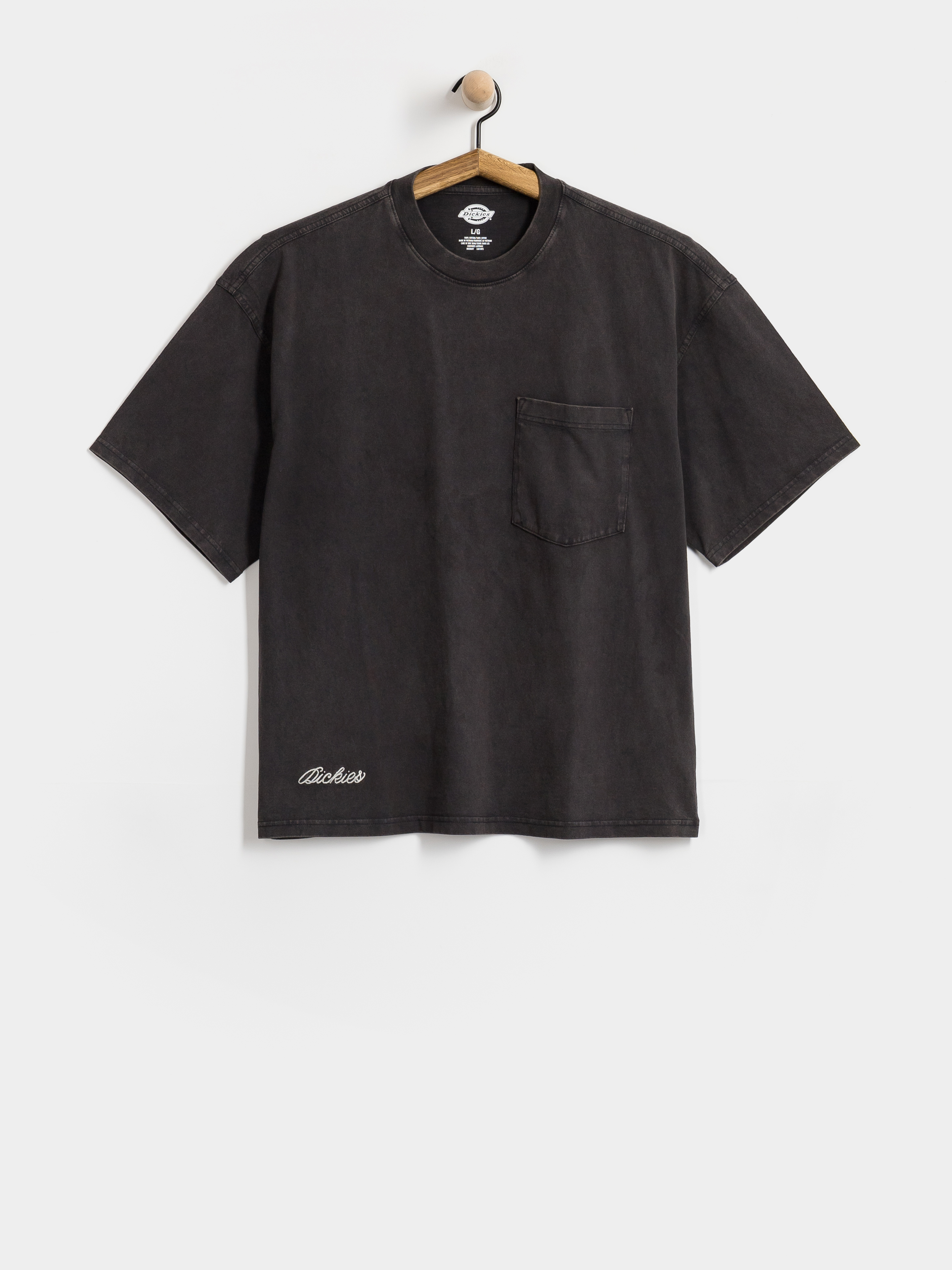 Dickies T-Shirt Baker Pocket (black)
