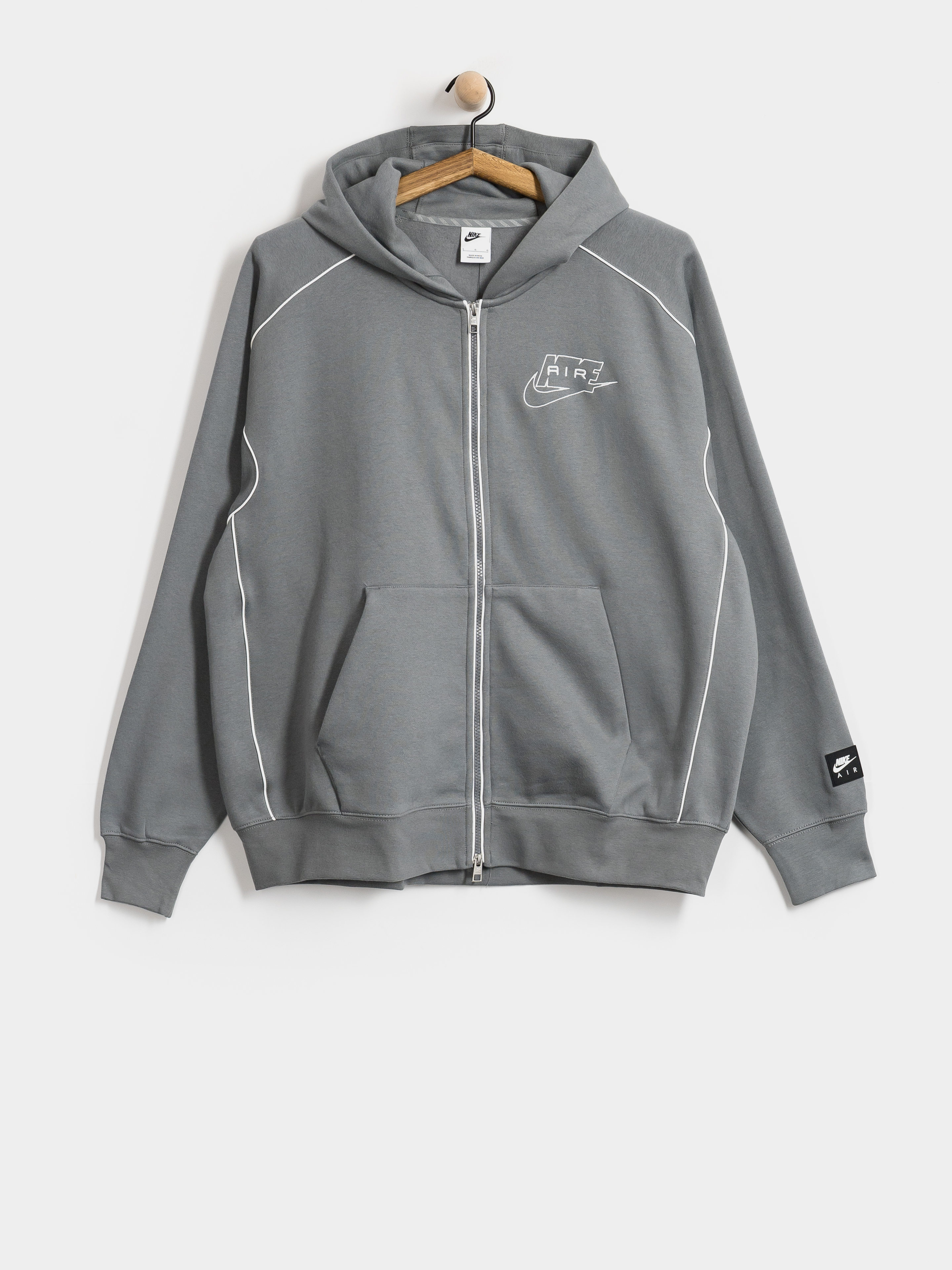 Nike SB Hoodie Nike Air ZHD (smoke grey/white/white)