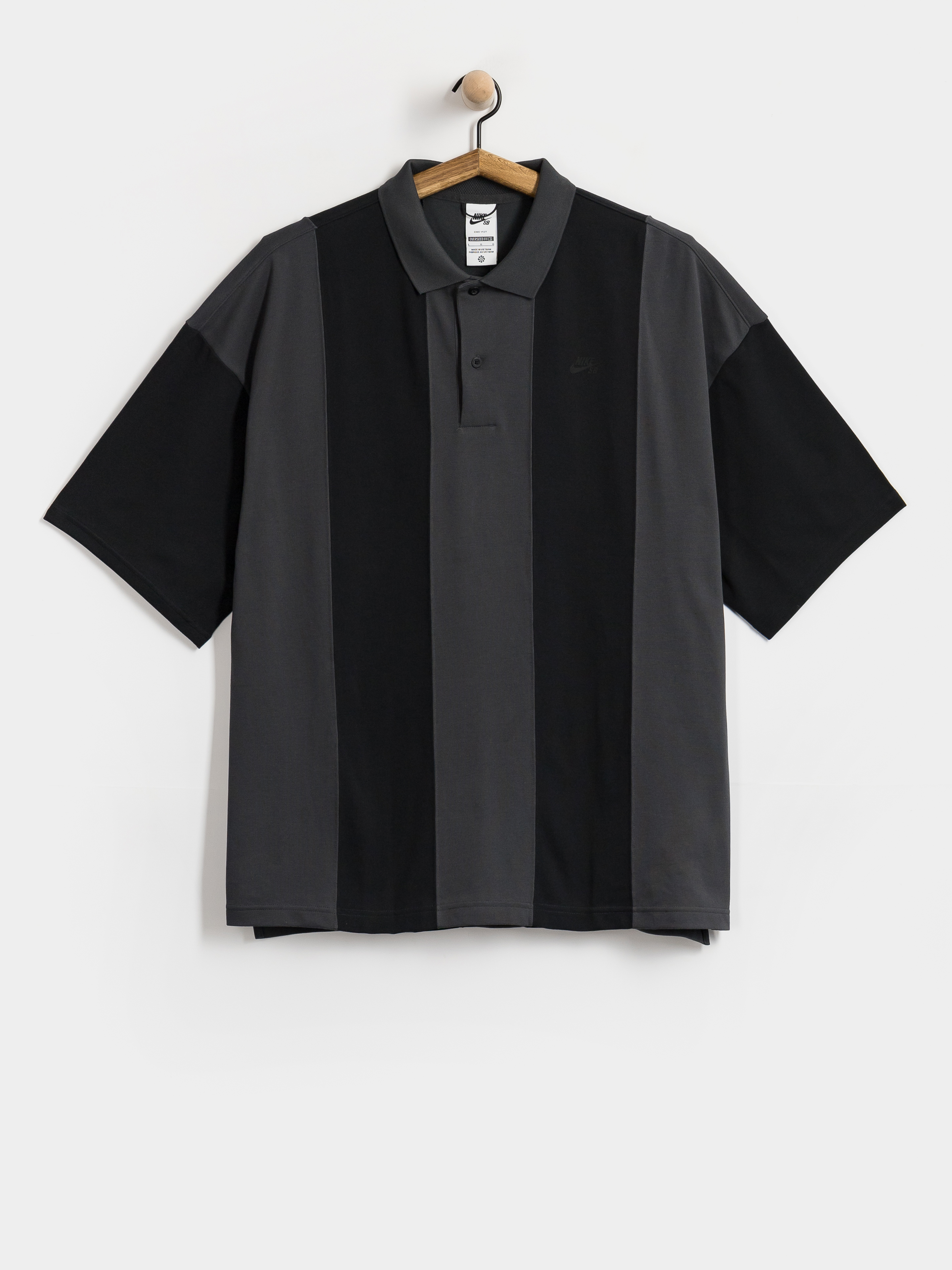 Nike SB Polo Shirt Break (black/dk smoke grey/black)