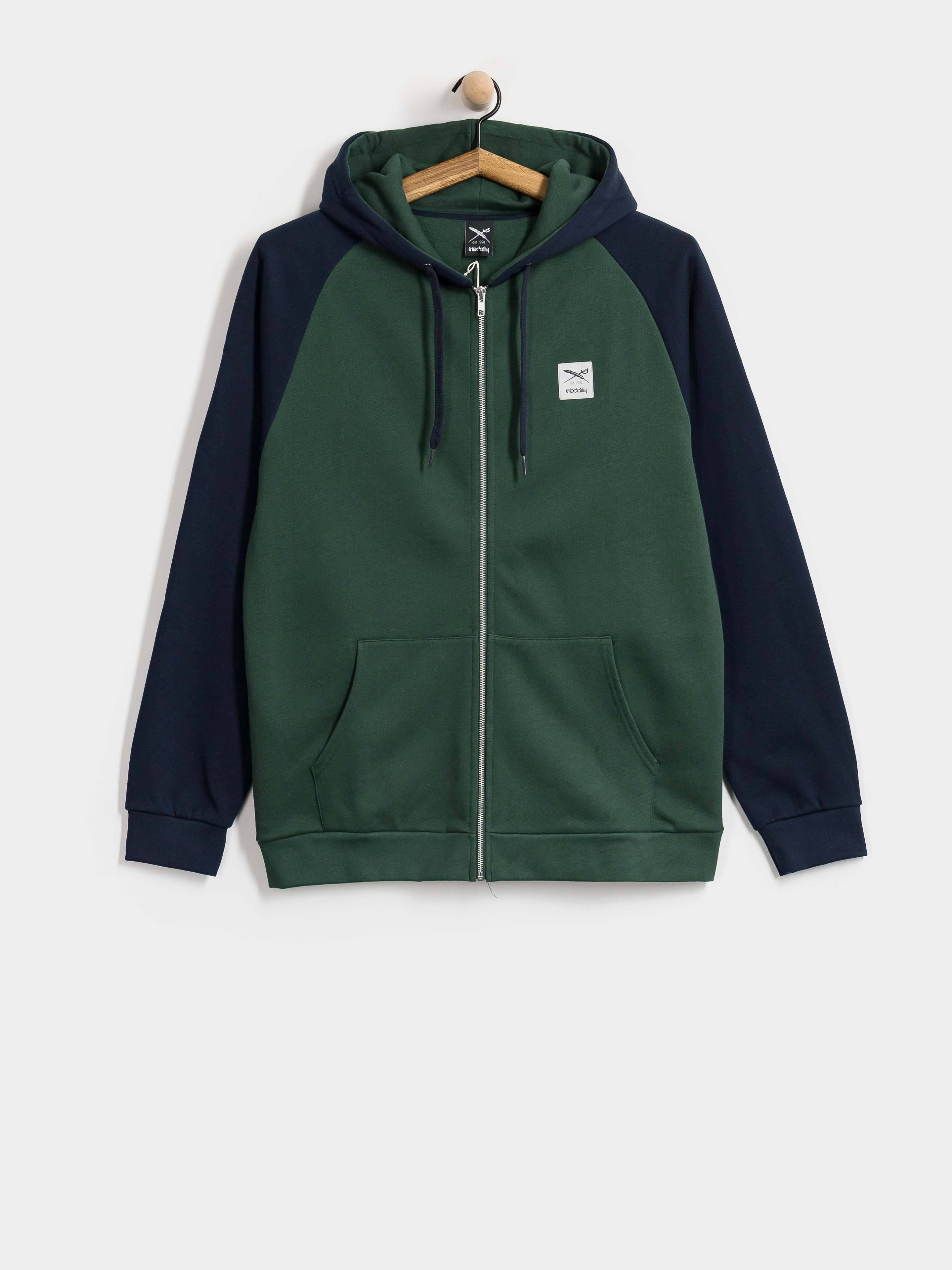 Iriedaily Hoodie De College 2 ZHD (bottle green)