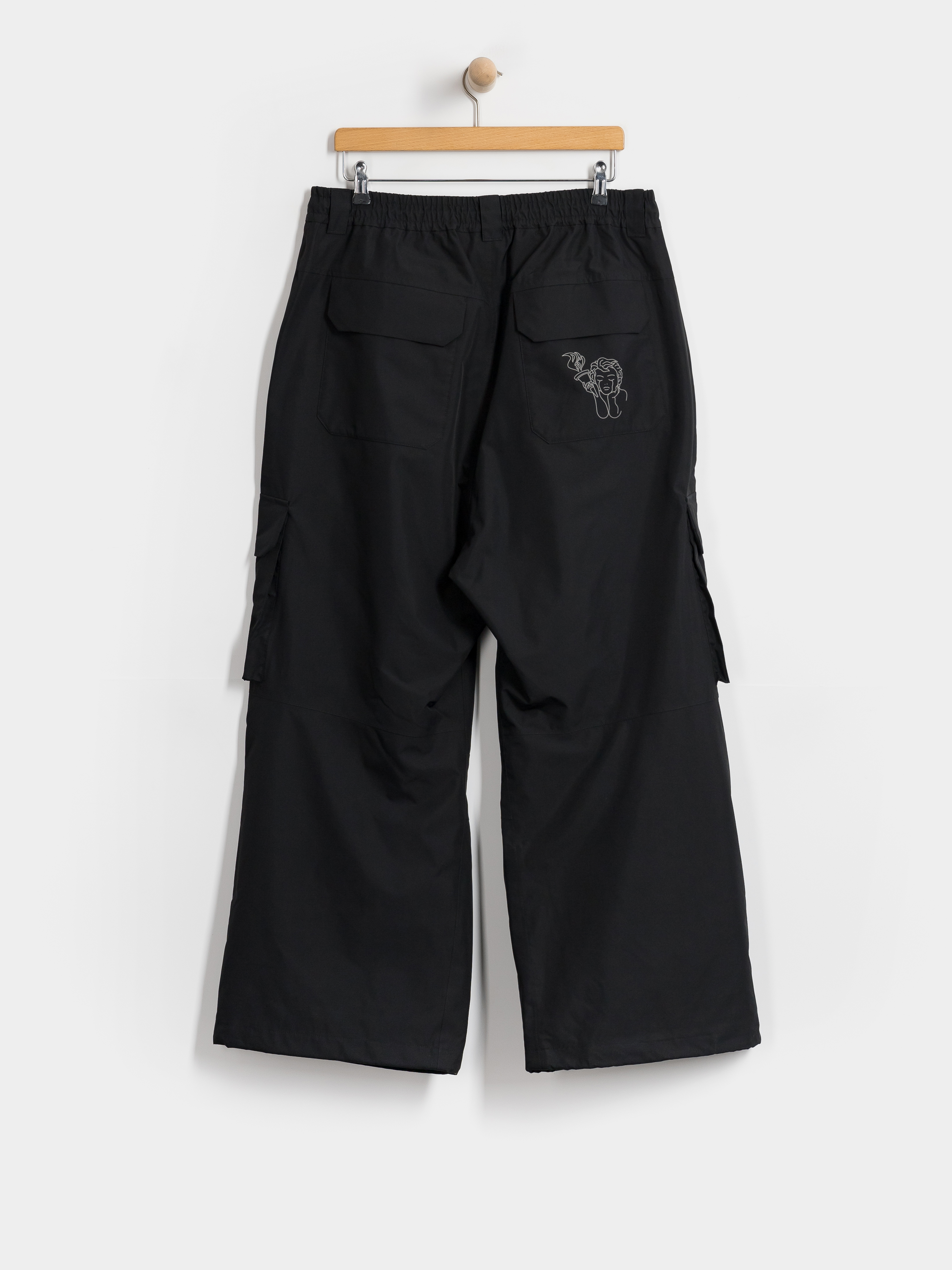 Mens Beyond Medals Snowboard pants Park Cargo 2L (black)