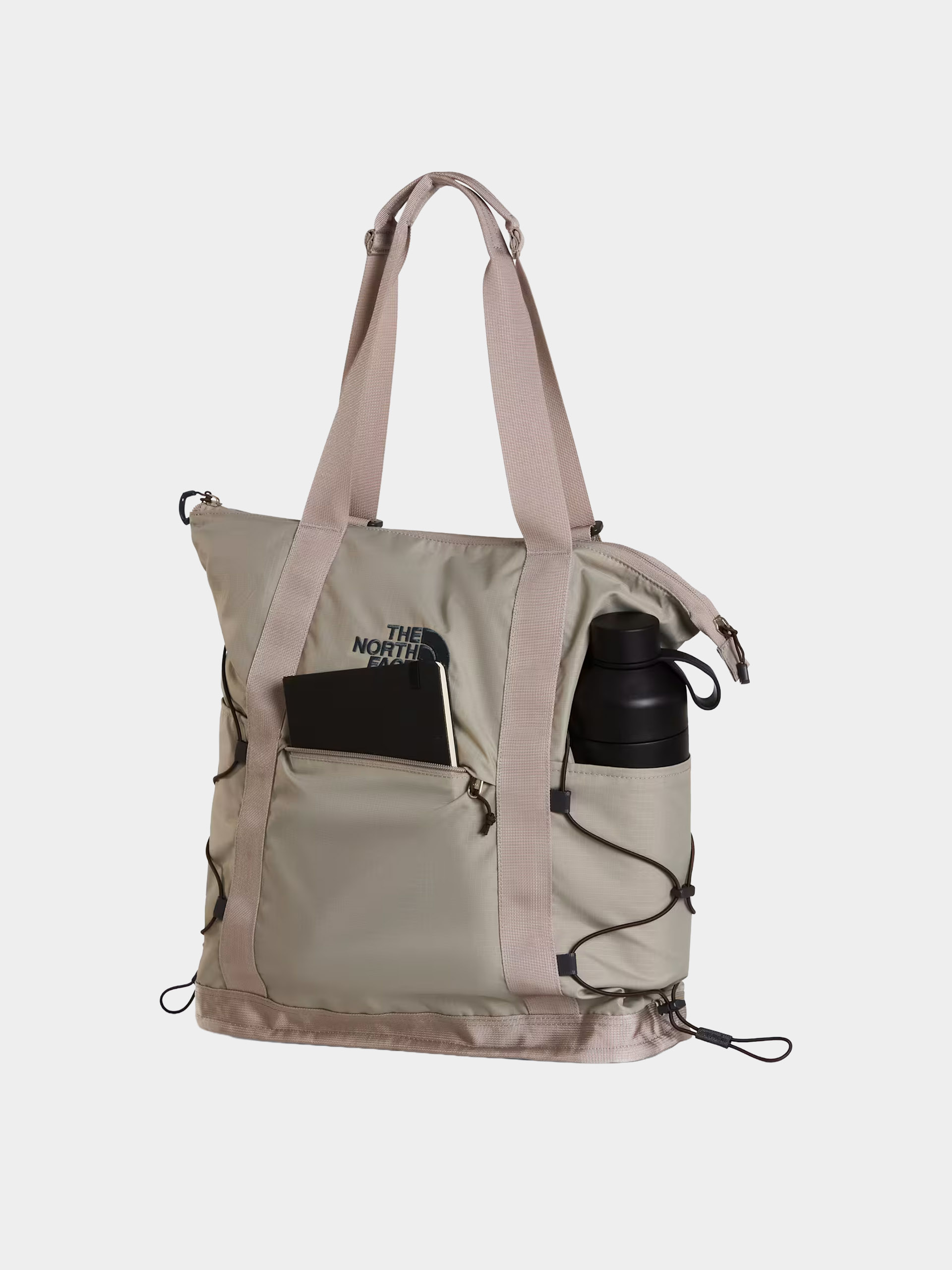 The North Face Borealis Tote Handbag (stone slab/dark chestnu)