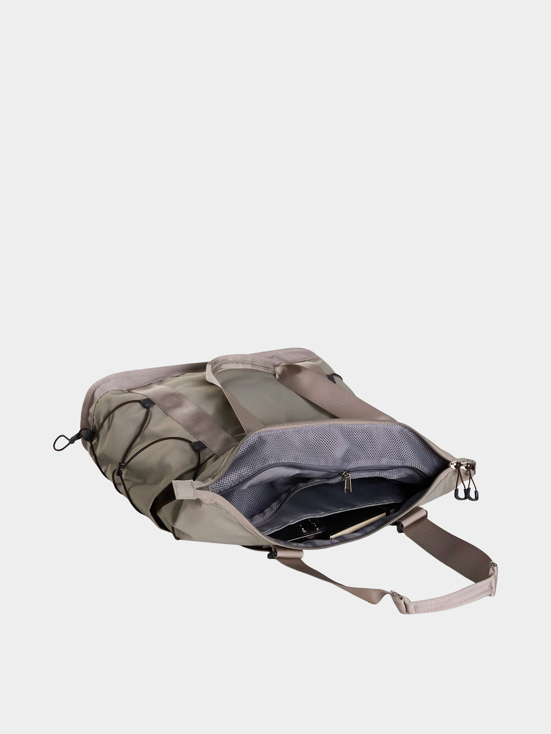 The North Face Borealis Tote Handbag (stone slab/dark chestnu)