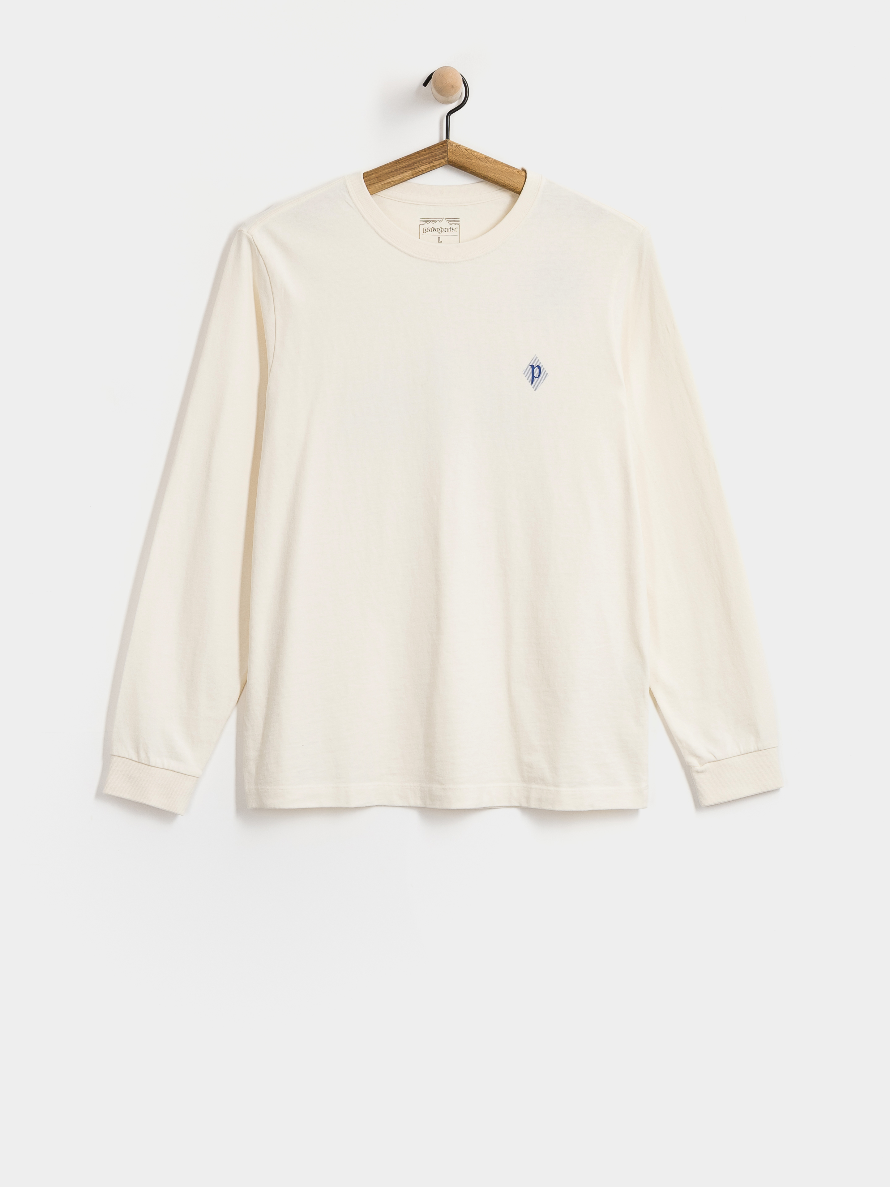 Patagonia MW Hut Tripper Skyline Longsleeve (undyed natural)