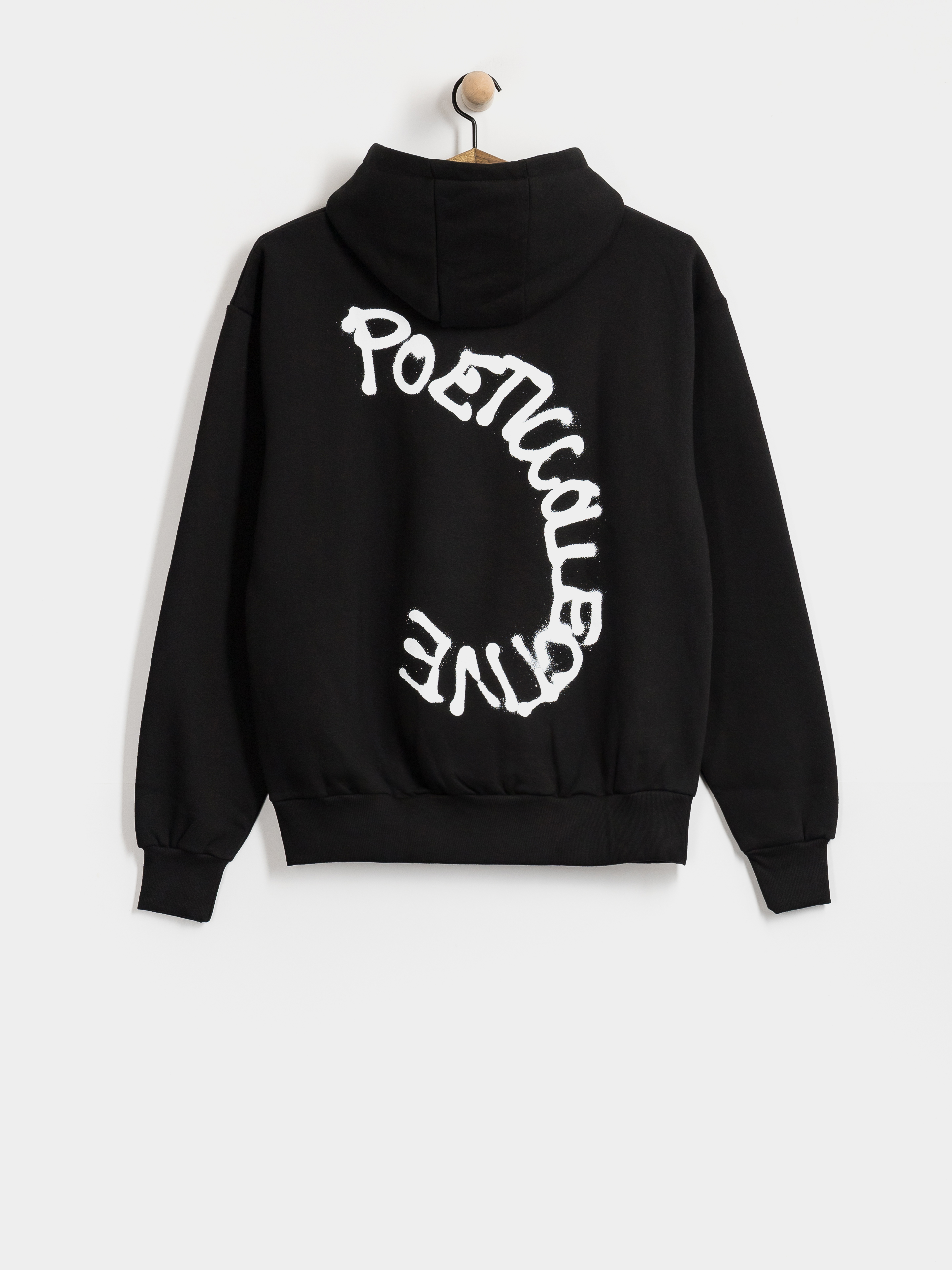 Poetic Collective Spray Text HD Hoodie (black)
