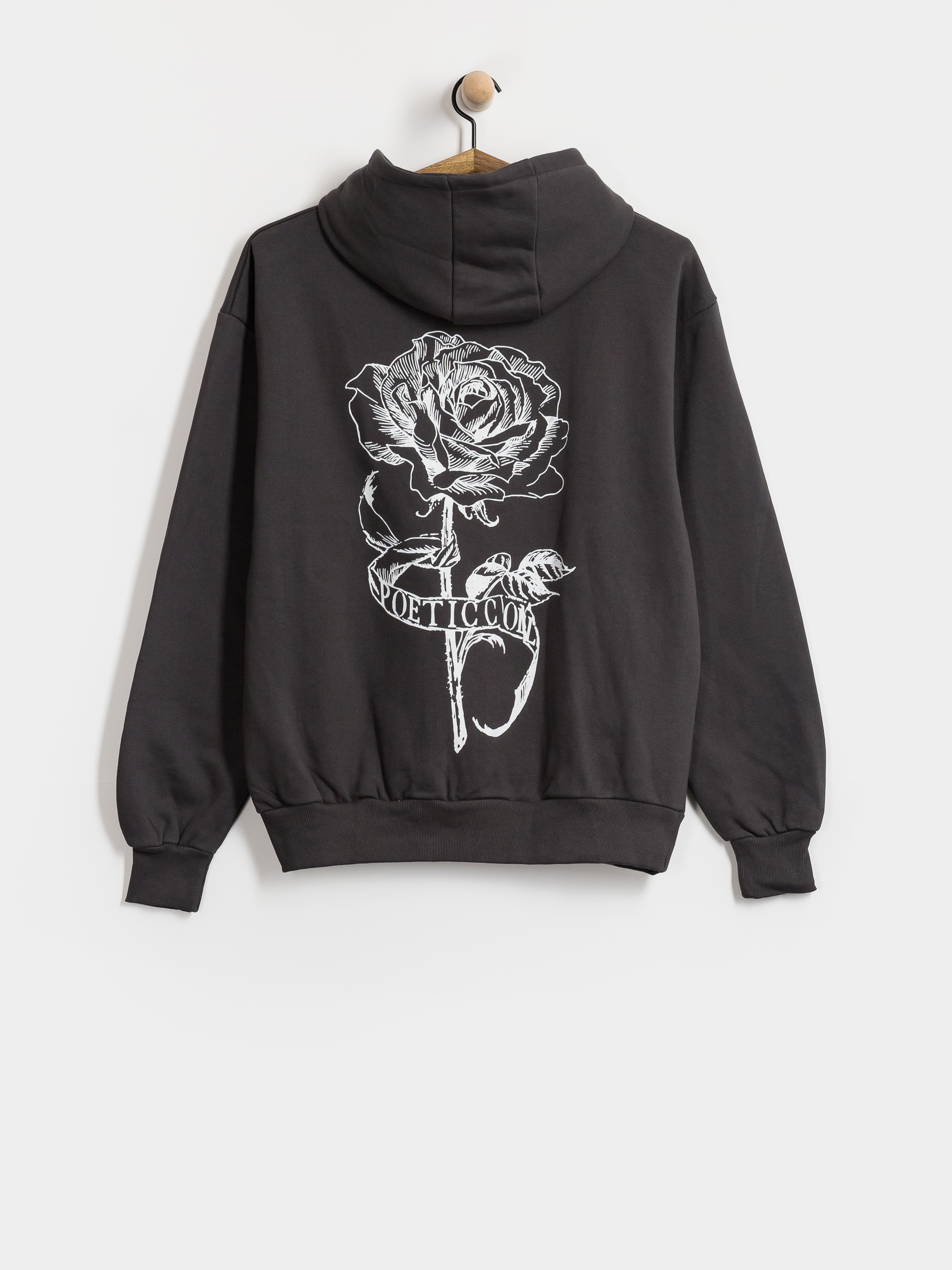 Poetic Collective Thinking About You HD Hoodie (iron grey)