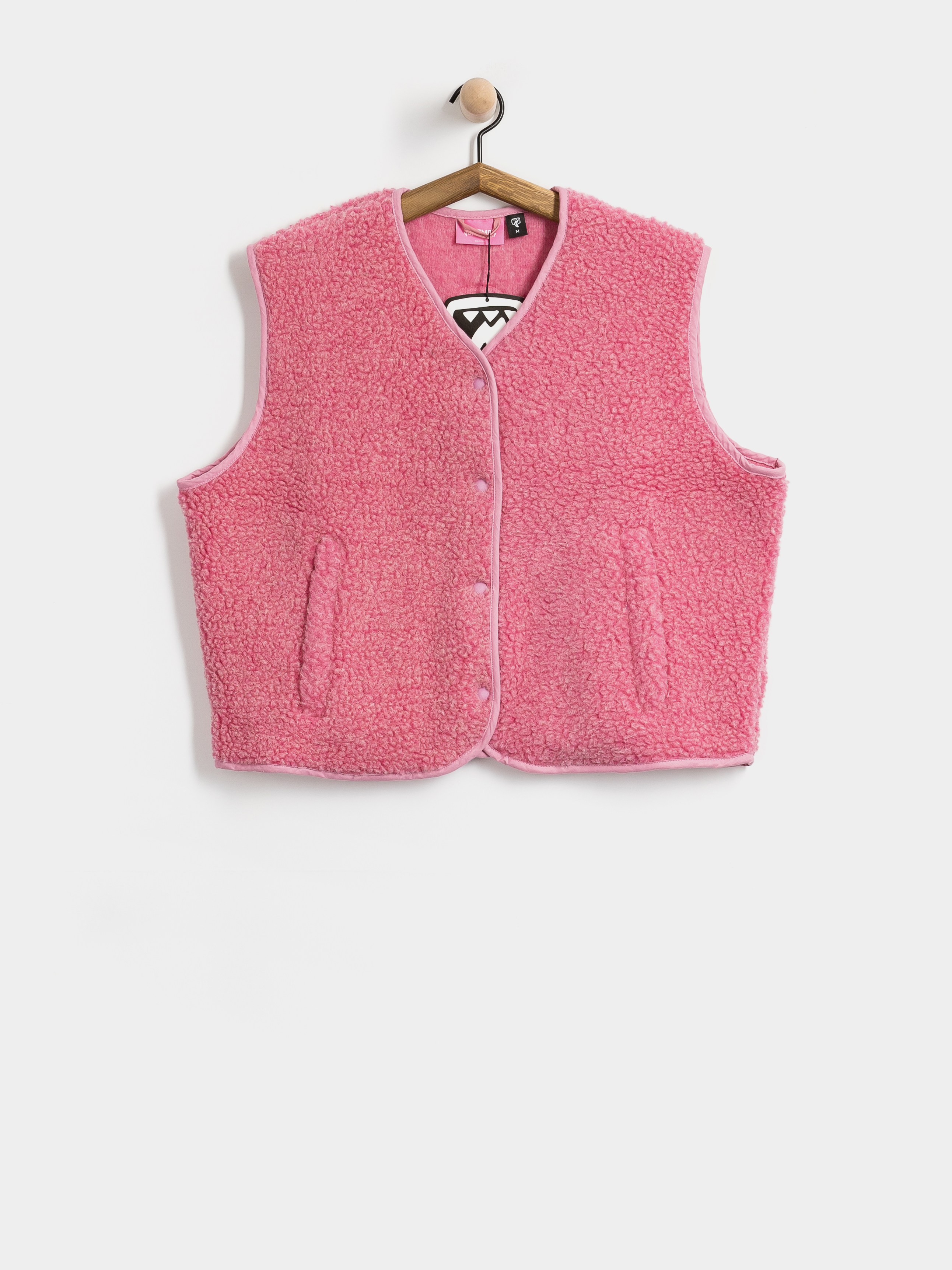 Jungmob Merino Boxy Wmn Vest (pink)