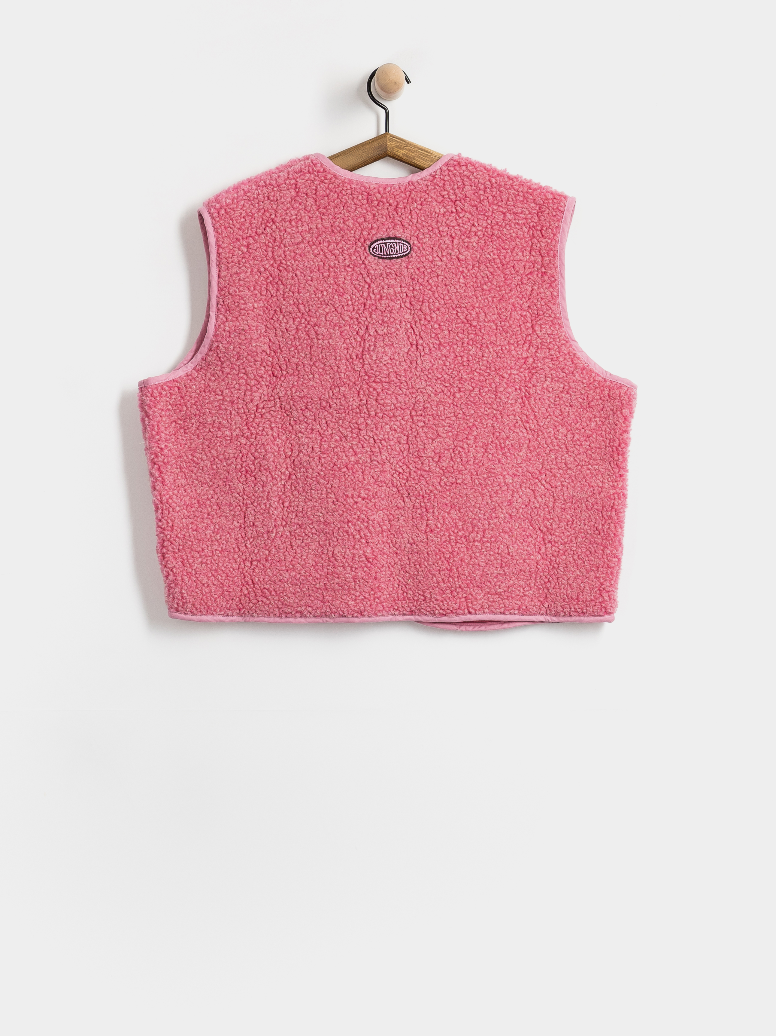 Jungmob Merino Boxy Wmn Vest (pink)