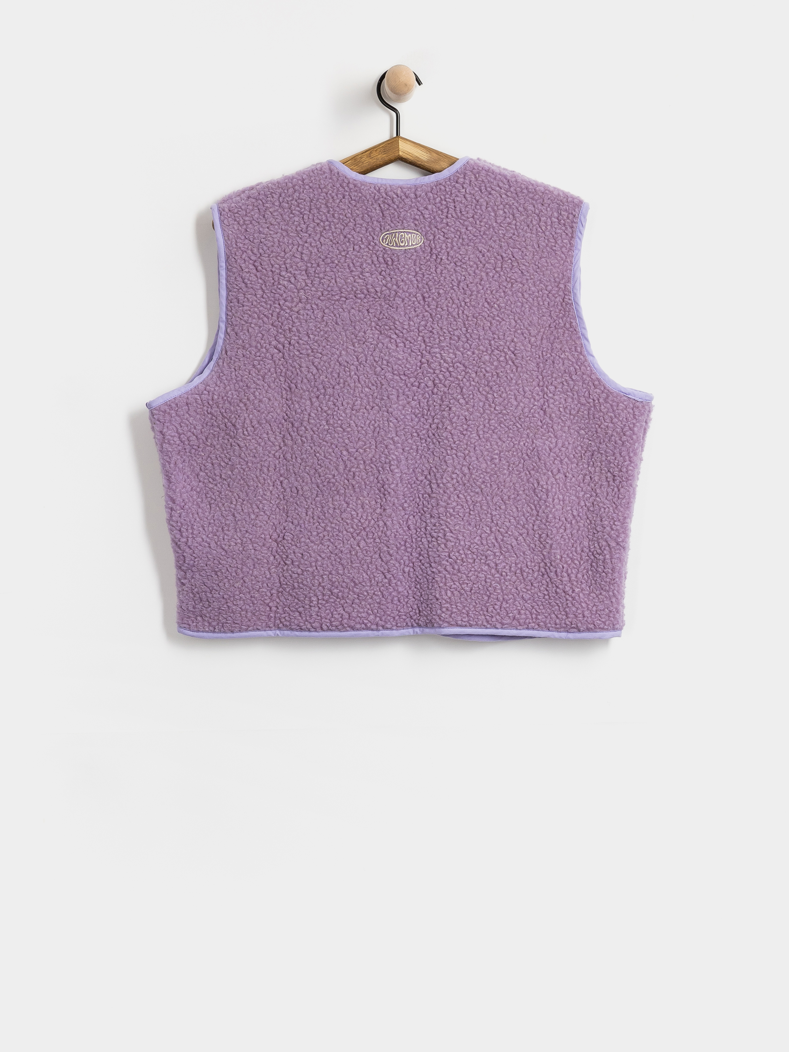 Jungmob Merino Boxy Wmn Weste (lila)