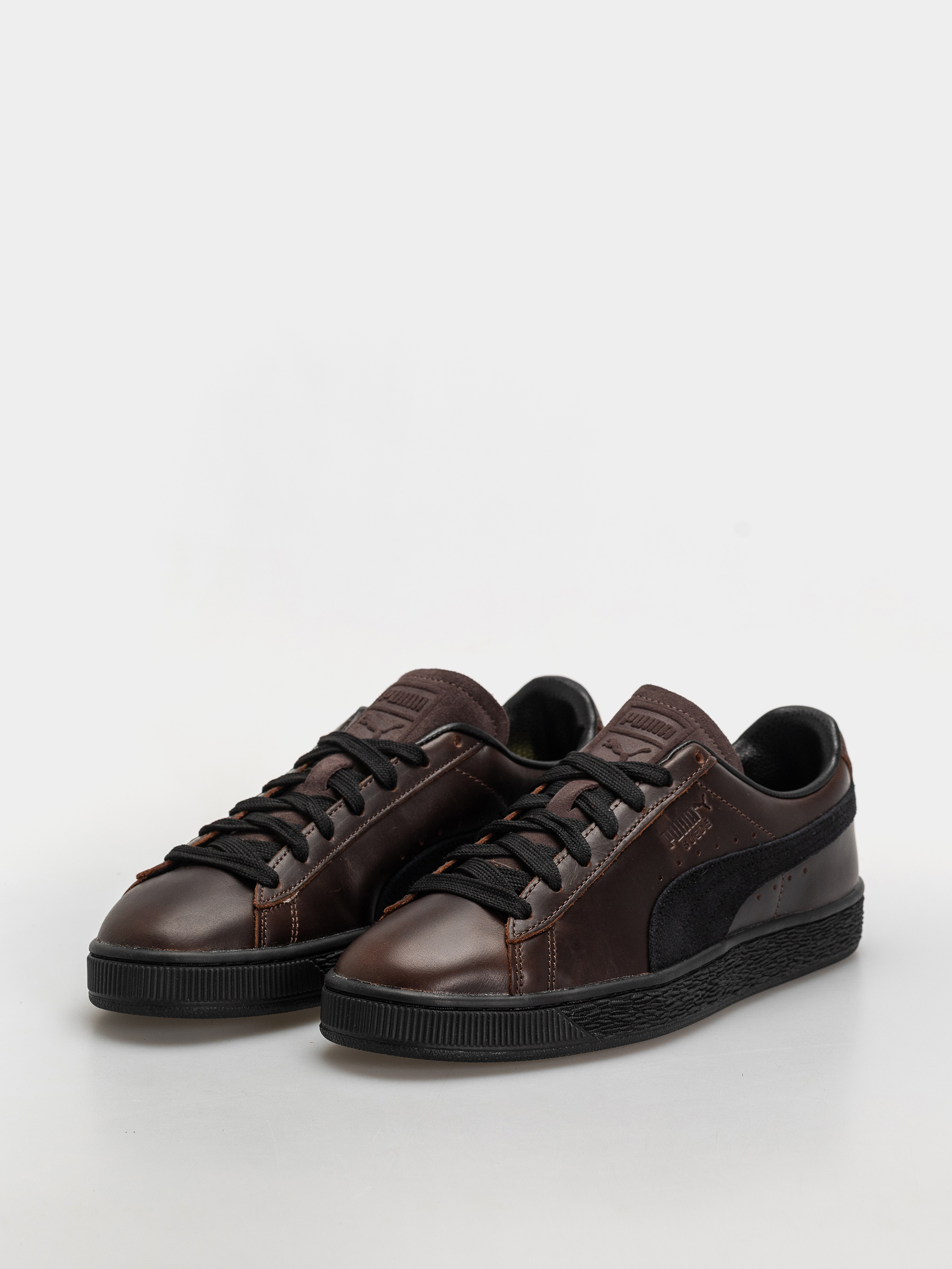 Puma Suede Dressed Schuhe (leather brown/puma black)