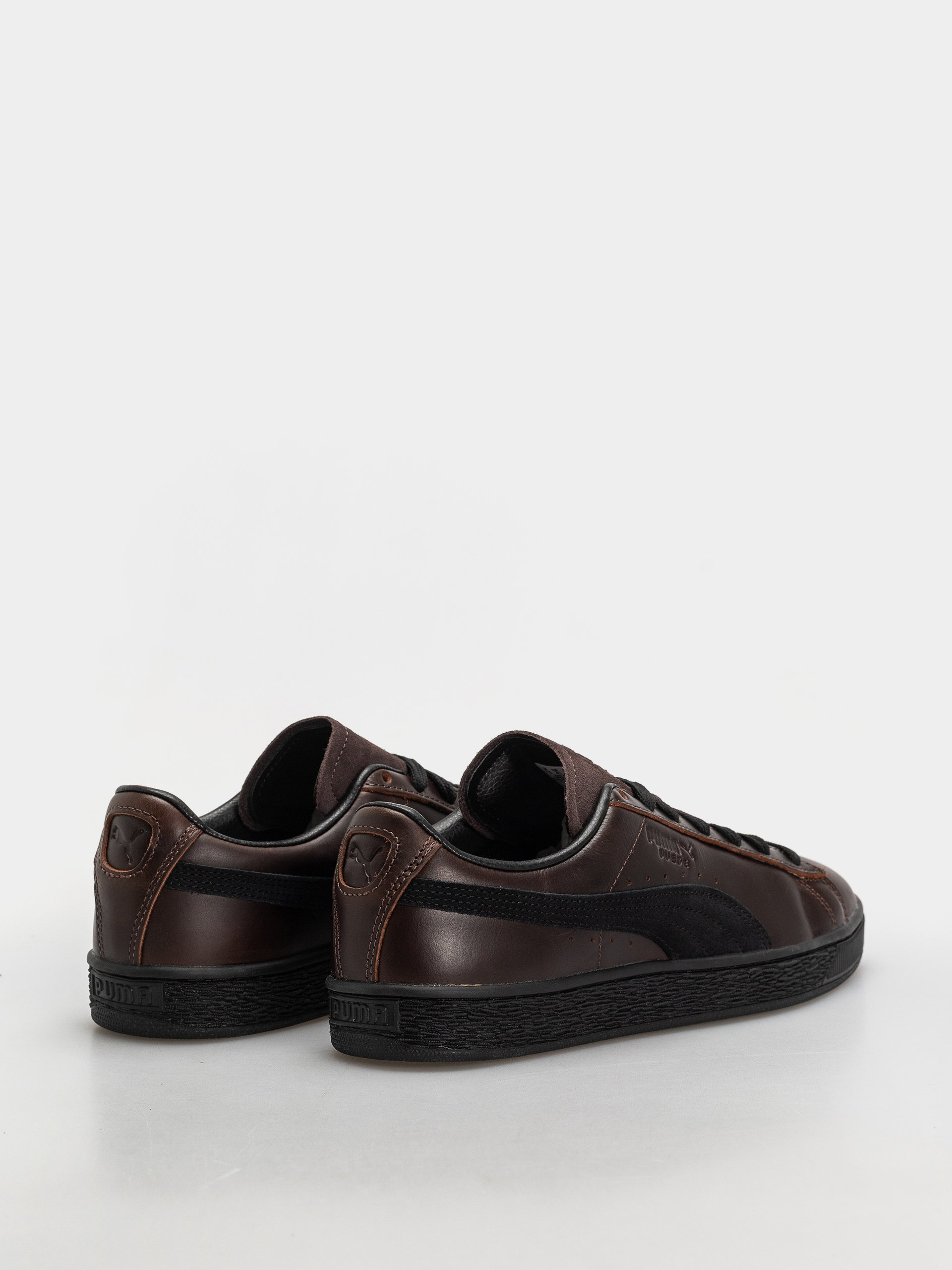 Puma Suede Dressed Schuhe (leather brown/puma black)