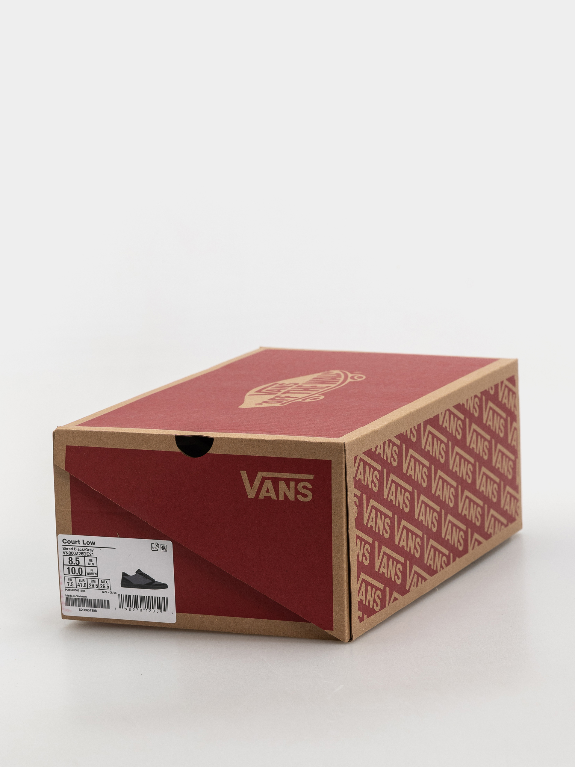 Vans Court Low Shoes (black/gray)