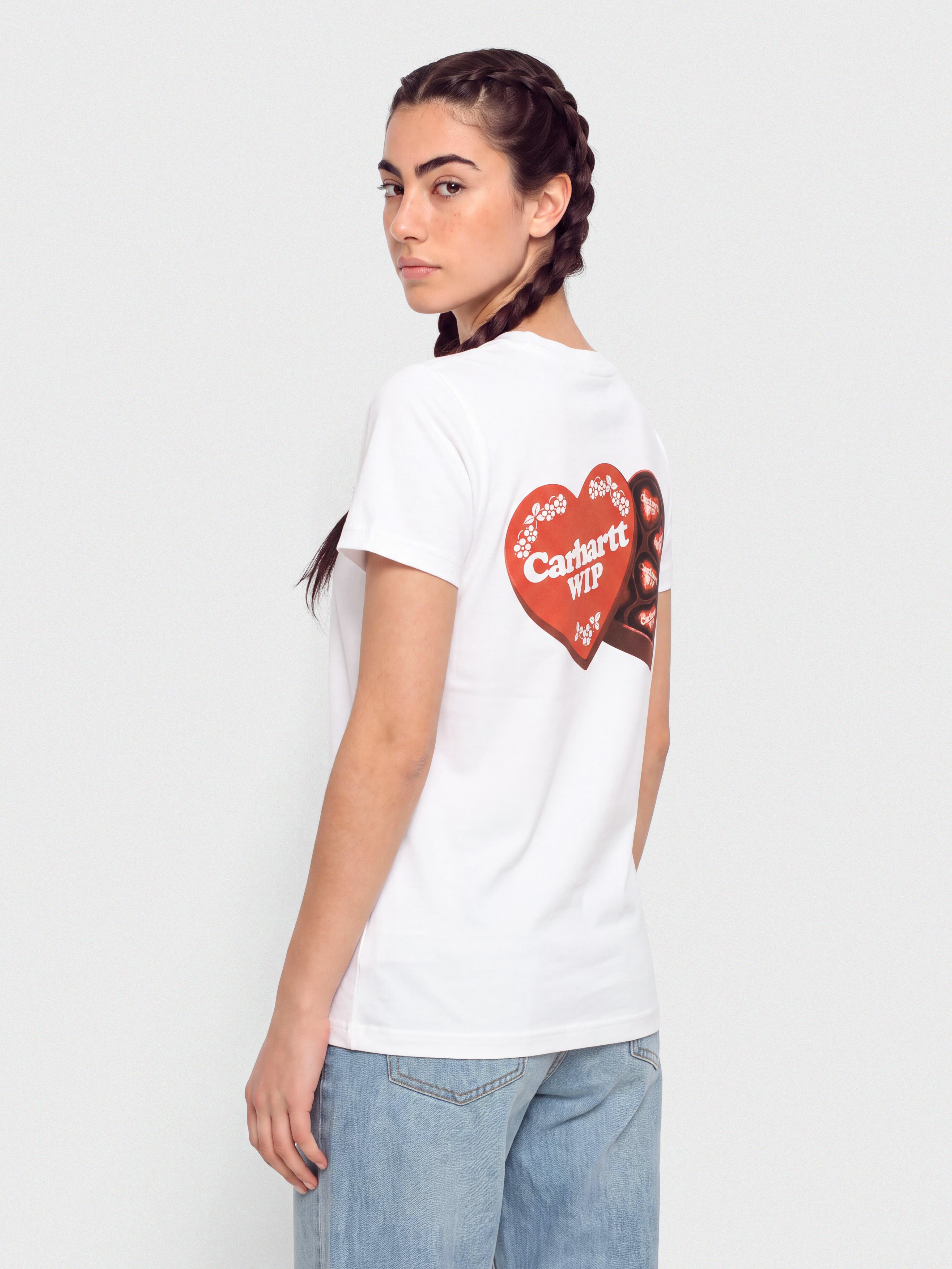 Carhartt WIP Hartt Case Wmn T-Shirt (white)