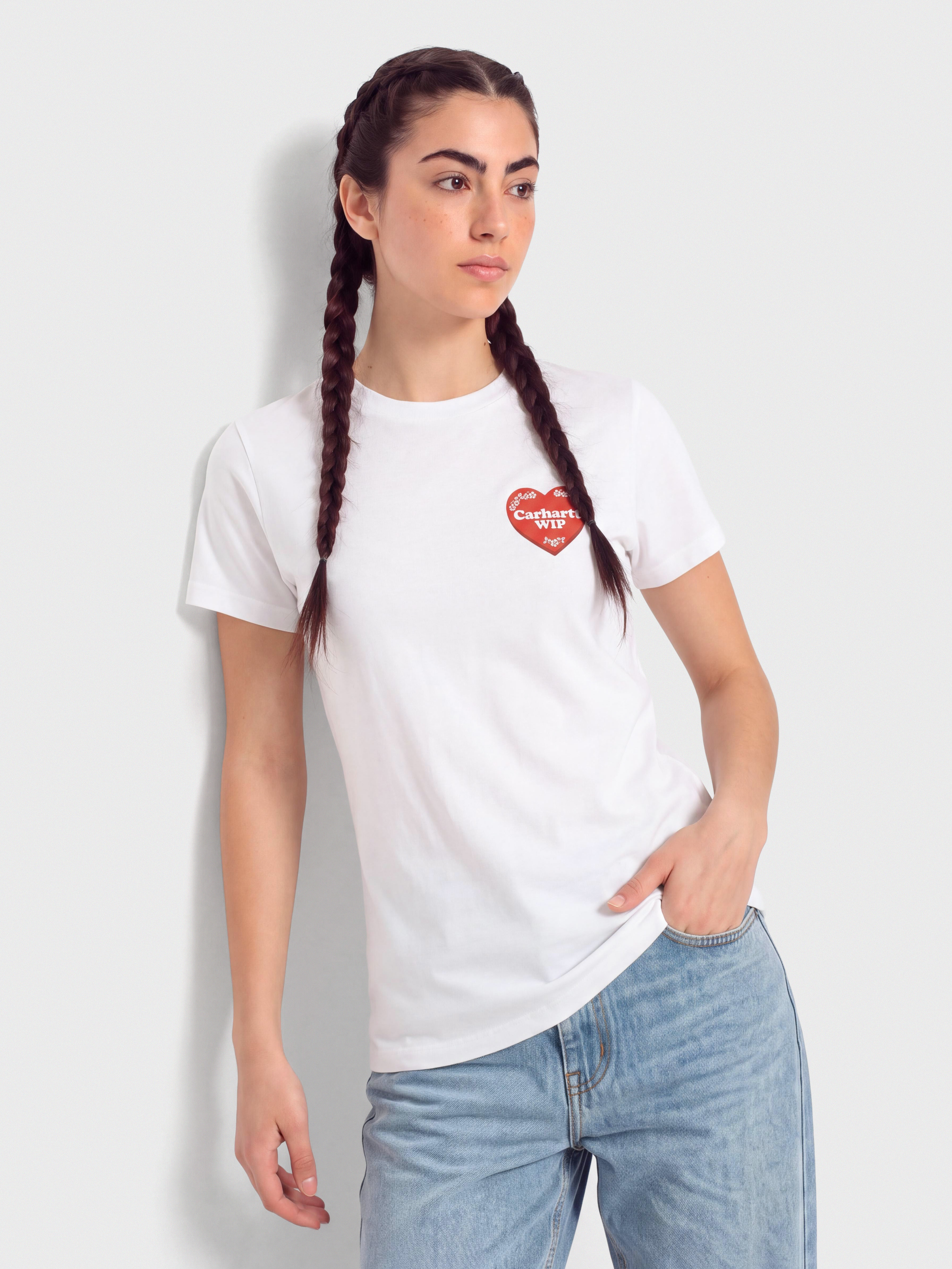 Carhartt WIP Hartt Case Wmn T-Shirt (white)