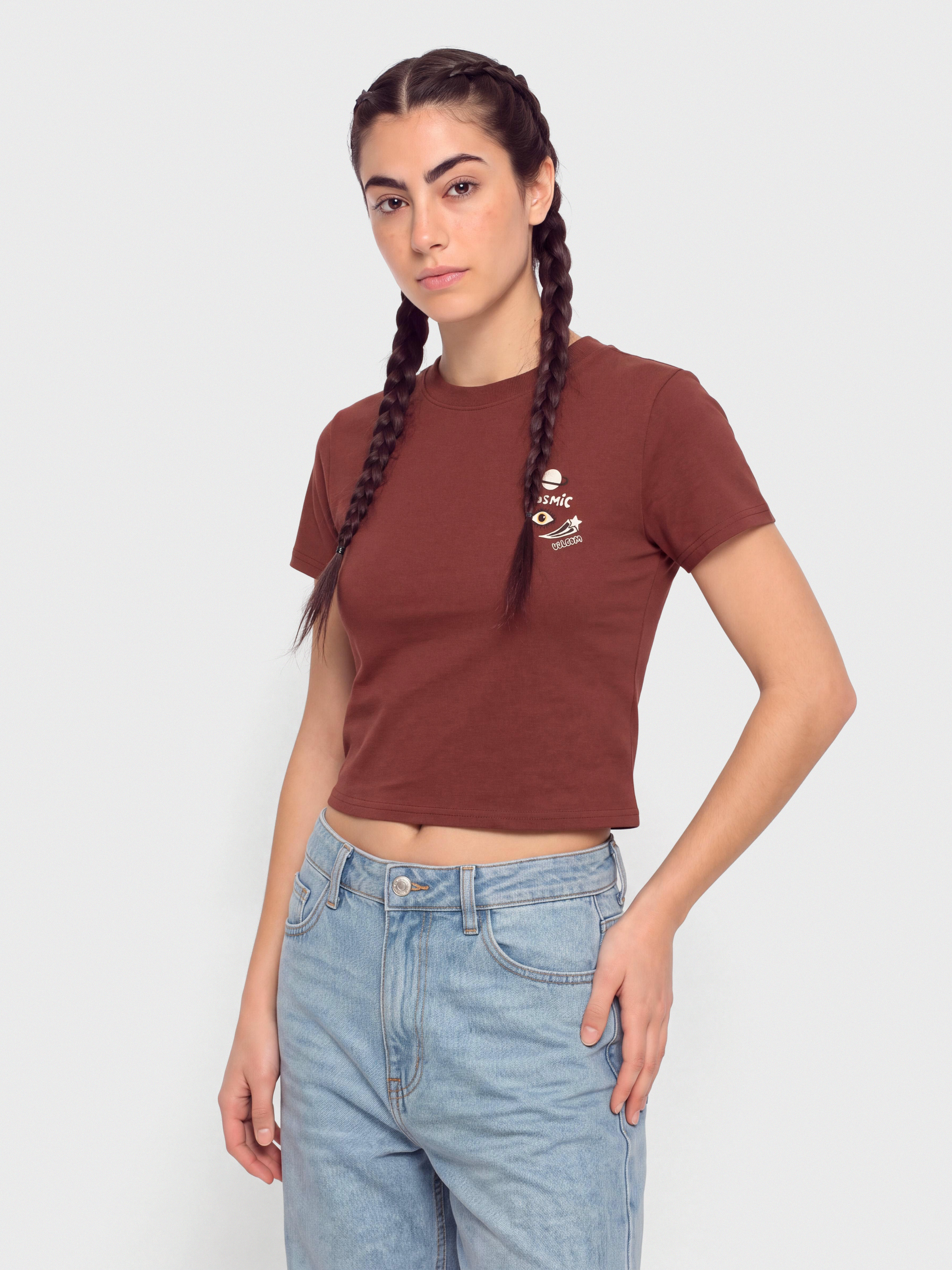 Volcom T-Shirt Fa Ozzy 2 Wmn (brick)