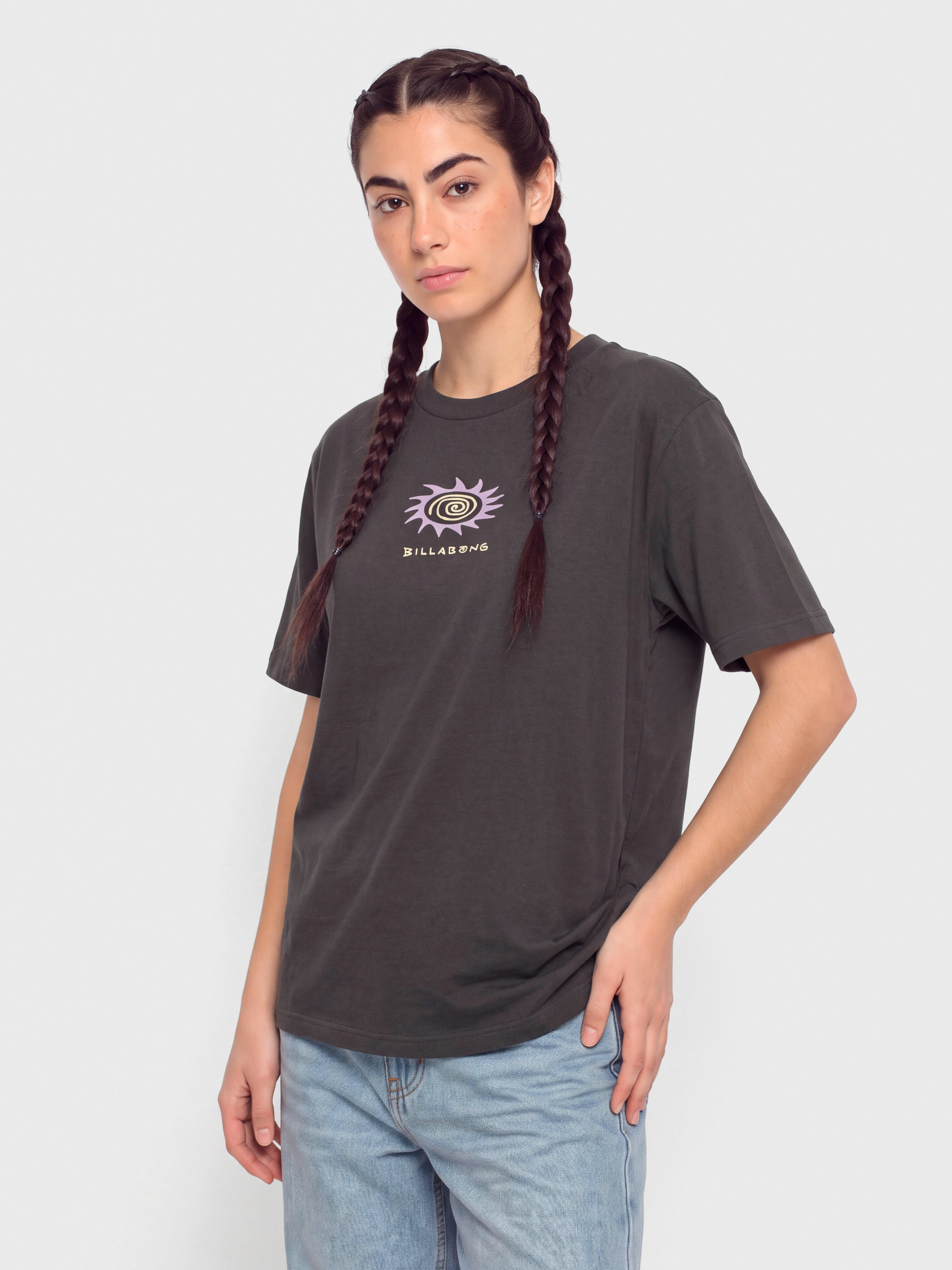 Billabong Adiv Edgy Tom Boy Wmn T-Shirt (black sands)