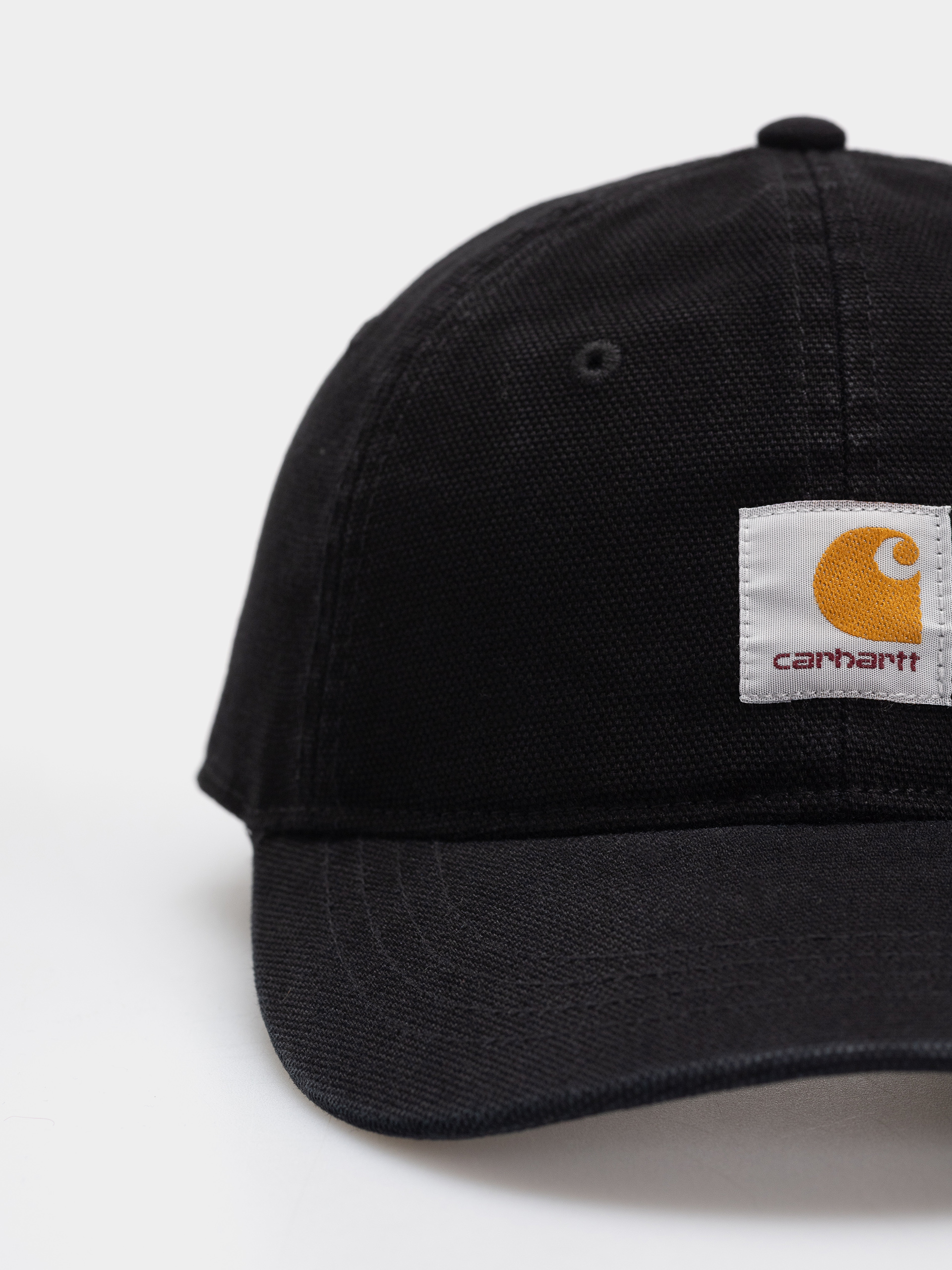 Carhartt WIP Cap Selby Canvas (black/stone washed)