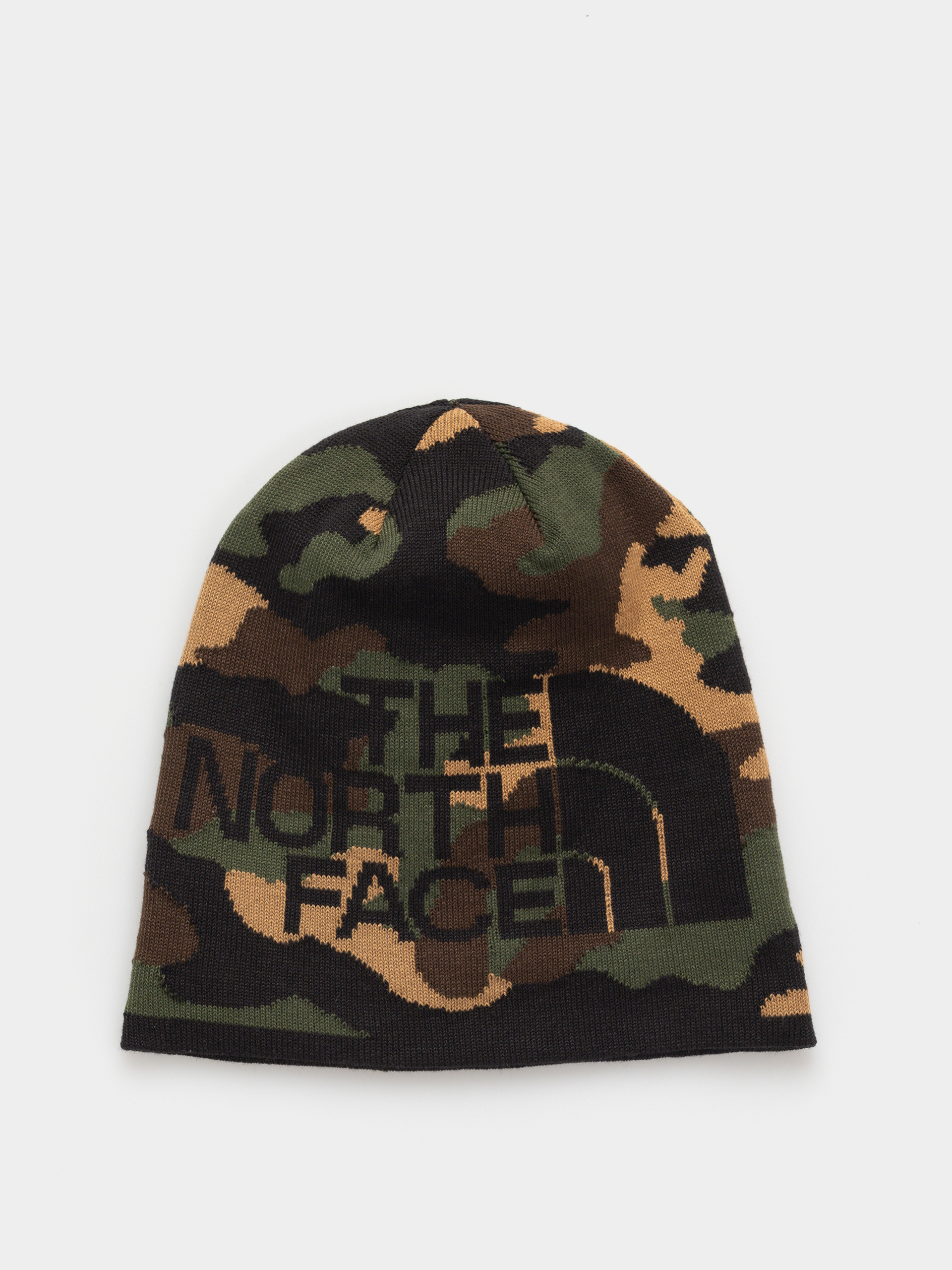 The North Face Reversible Highline Mütze (tnf black tnf camo prin)