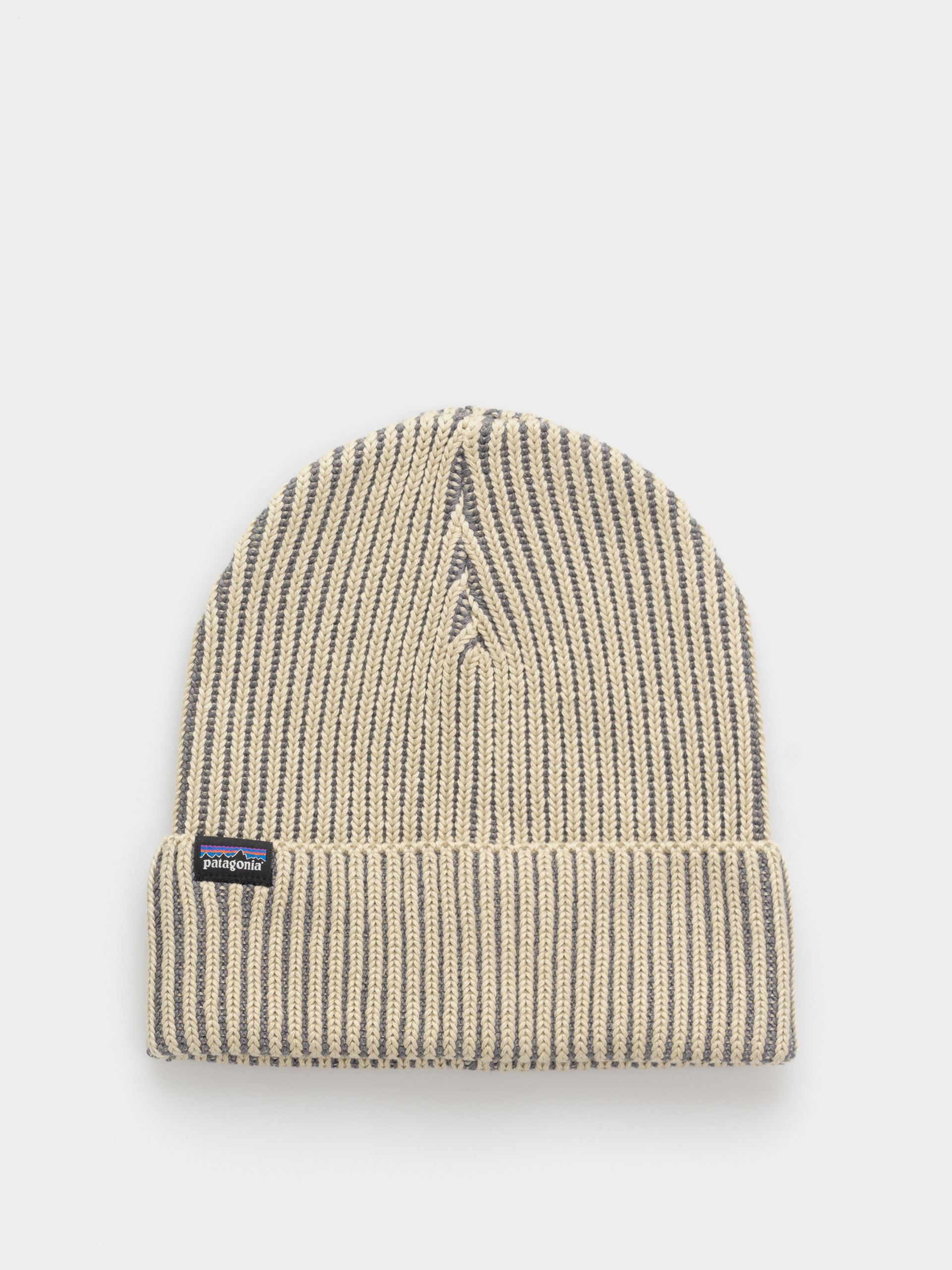 Patagonia Fishermans Rolled Mu00fctze (contrast stripe weathered stone)