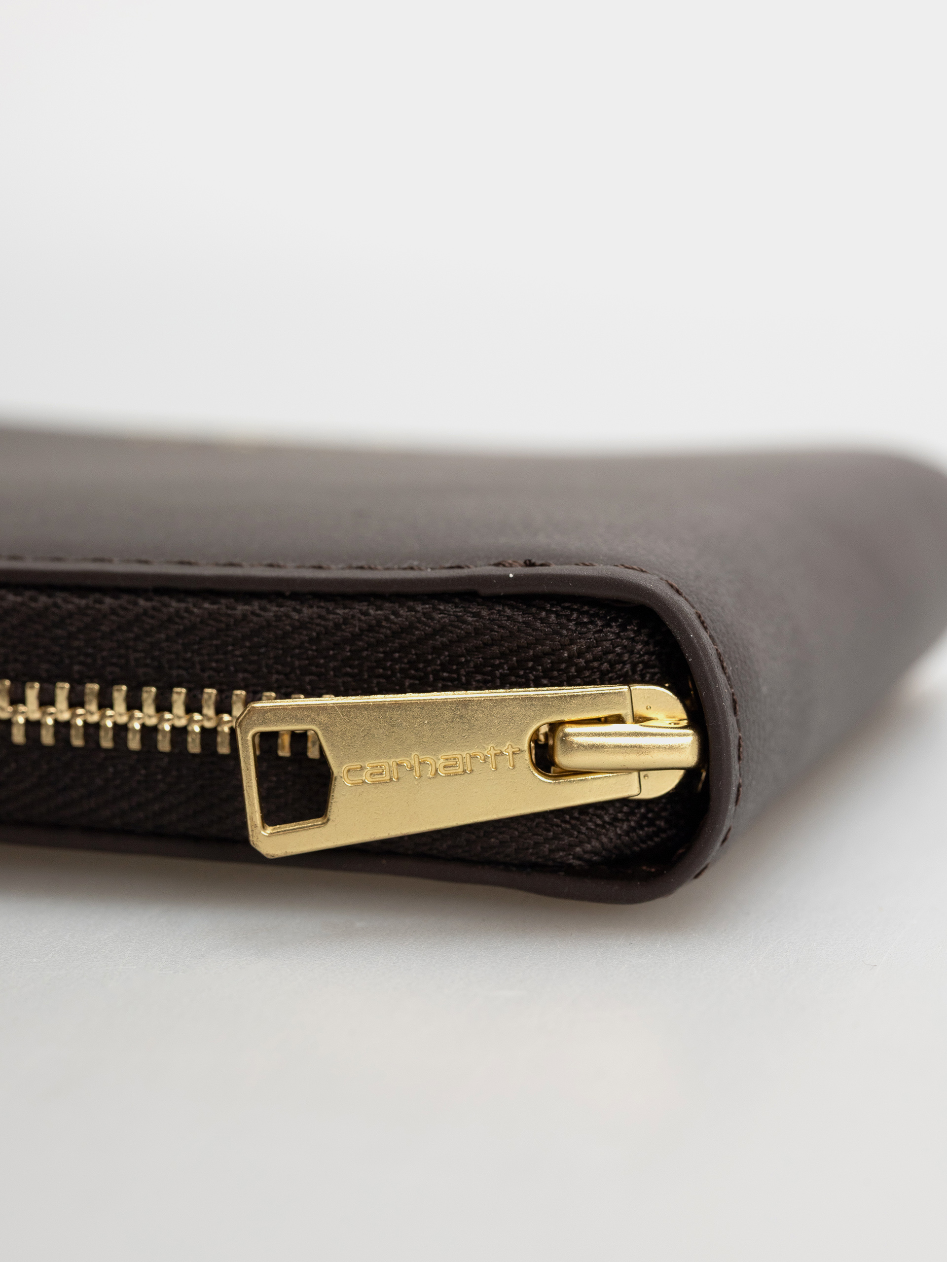 Carhartt WIP Leather Wallet (tobacco/gold)