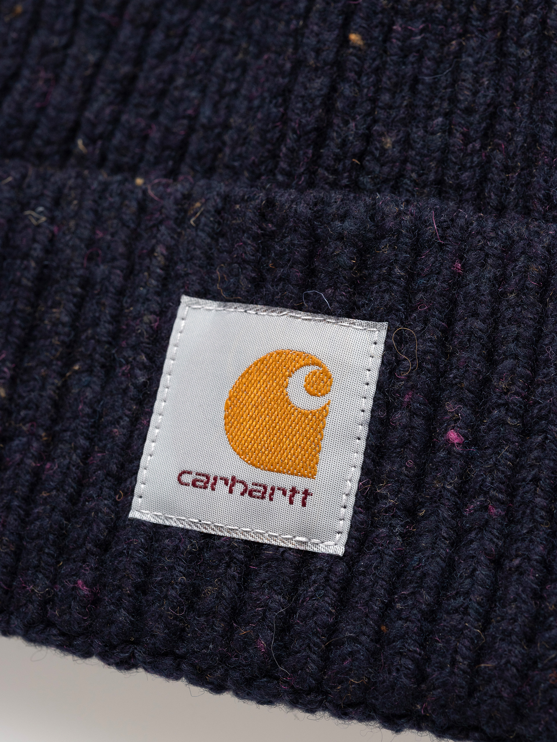 Carhartt WIP Anglistic Beanie (speckled dark navy)