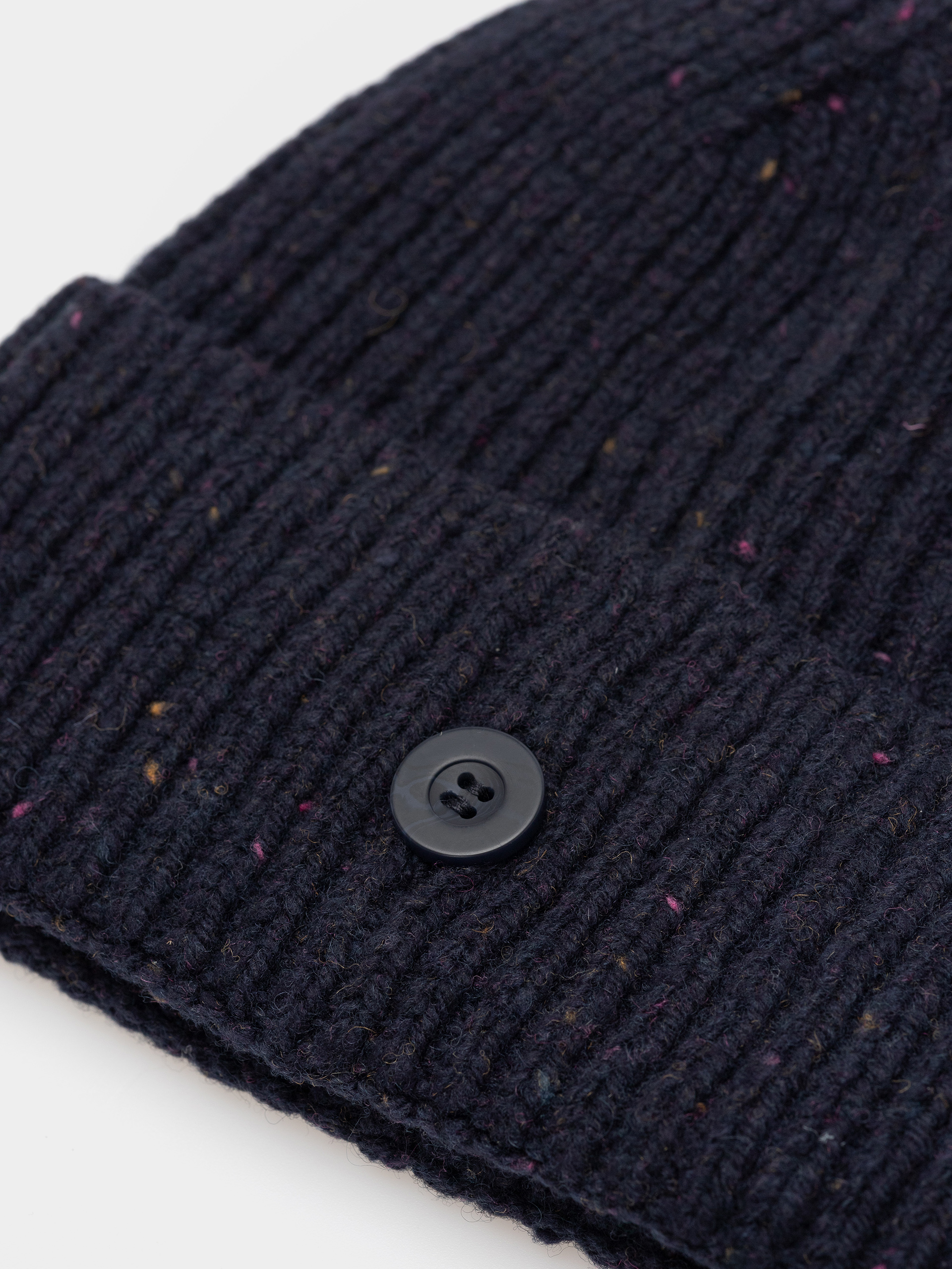 Carhartt WIP Anglistic Mütze (speckled dark navy)