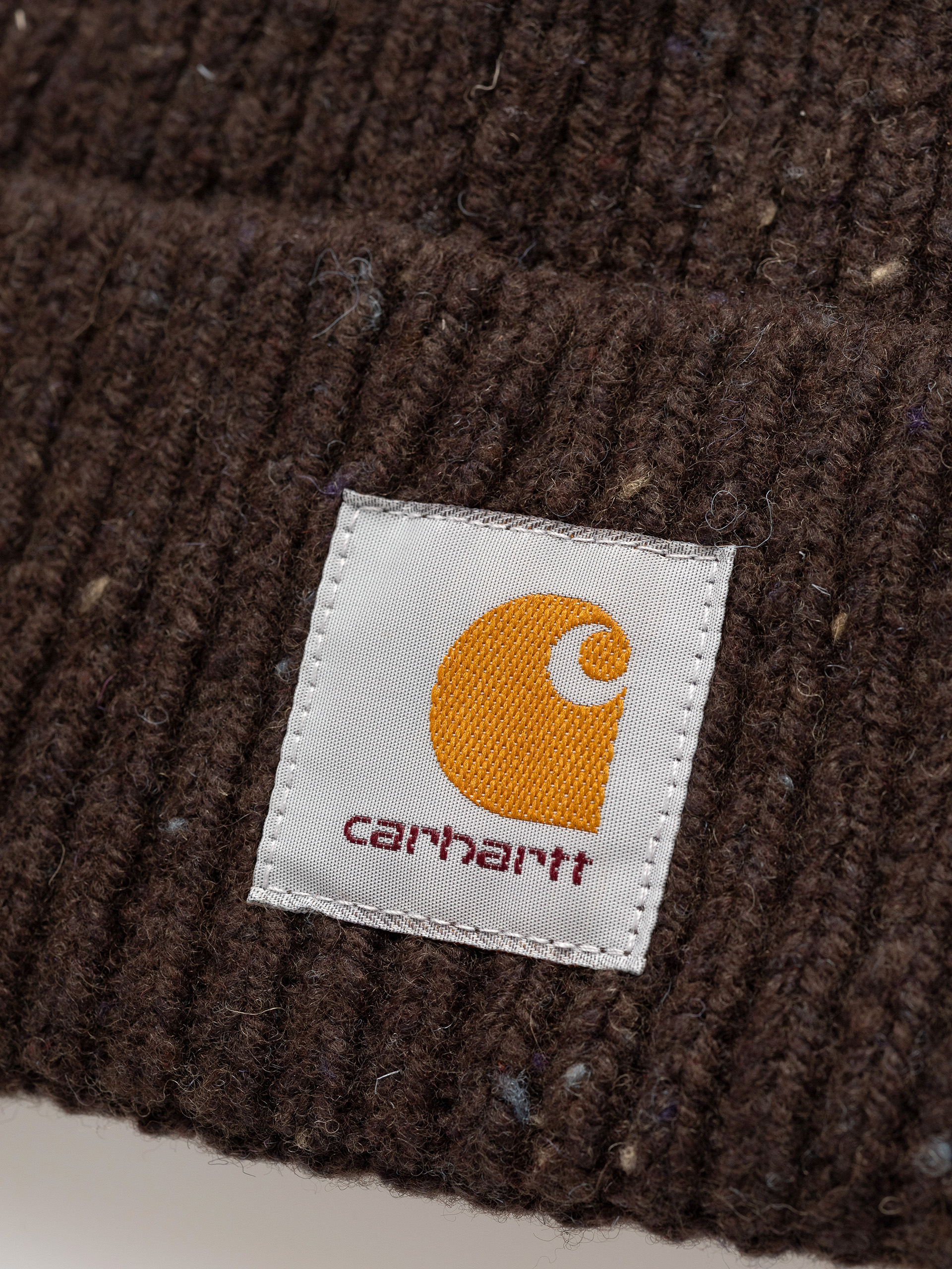 Carhartt WIP Anglistic Beanie (speckled tobacco)