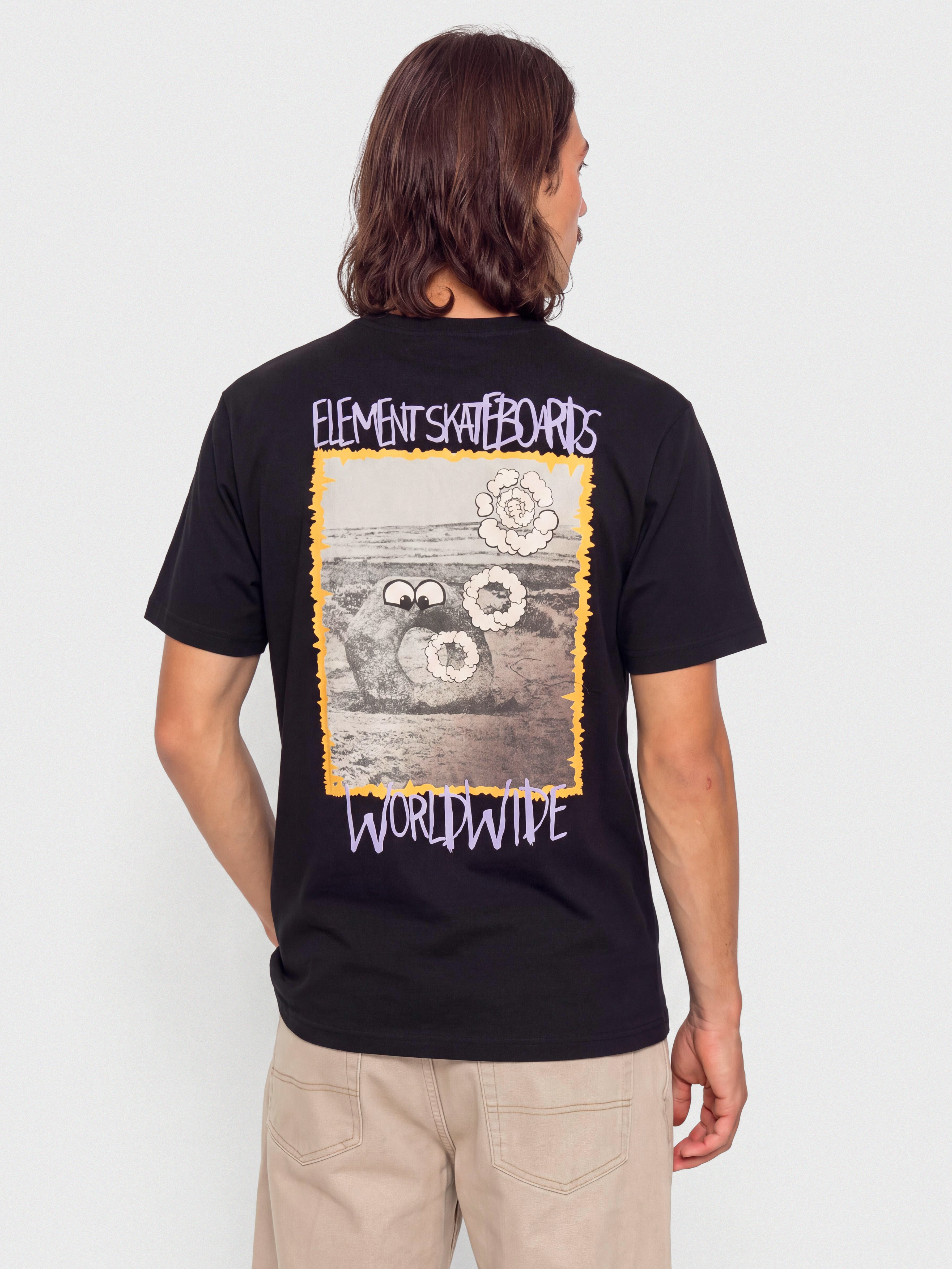 Element Couching T-Shirt (flint black)