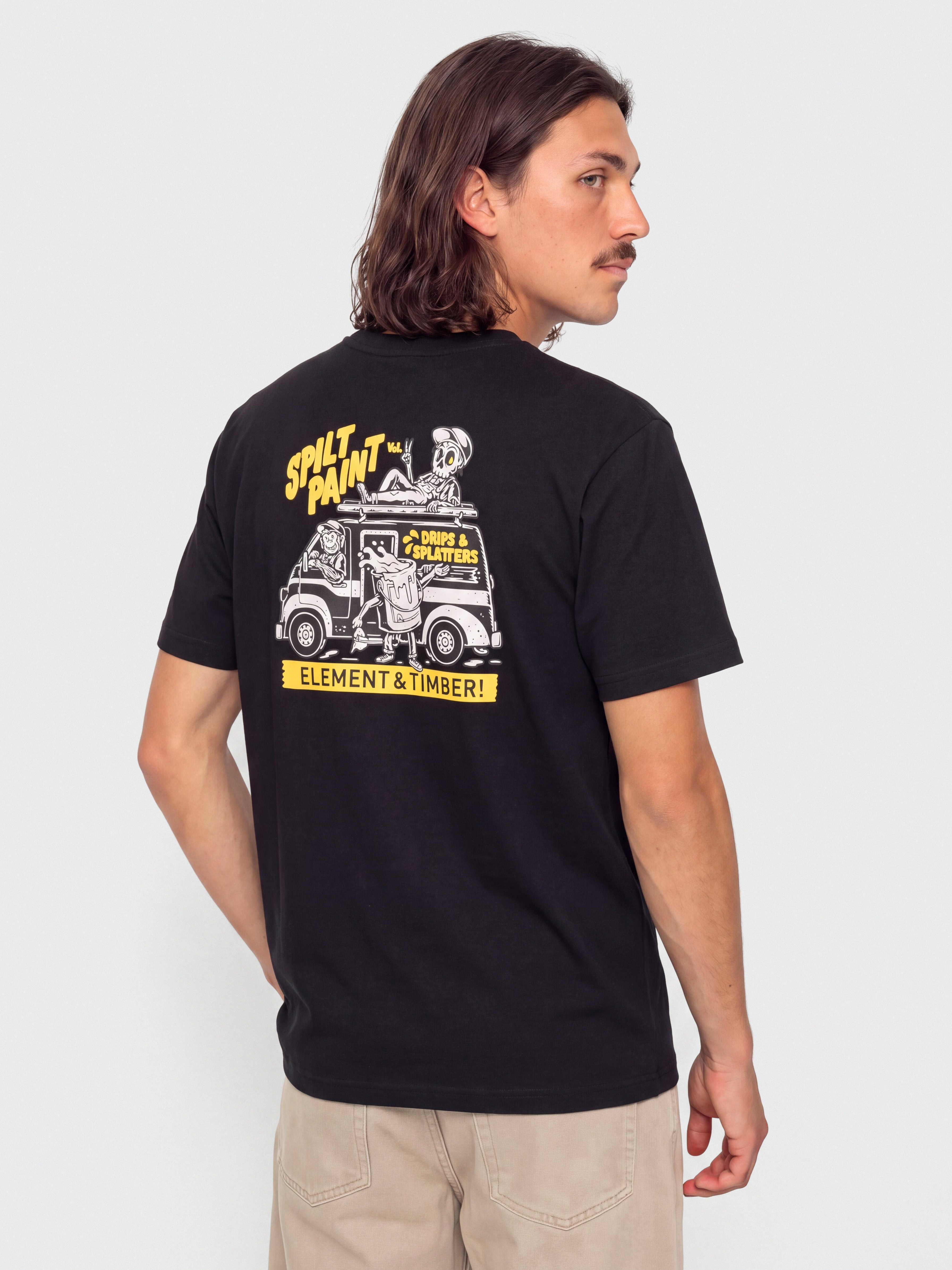 Element T-Shirt Timber Van (flint black)