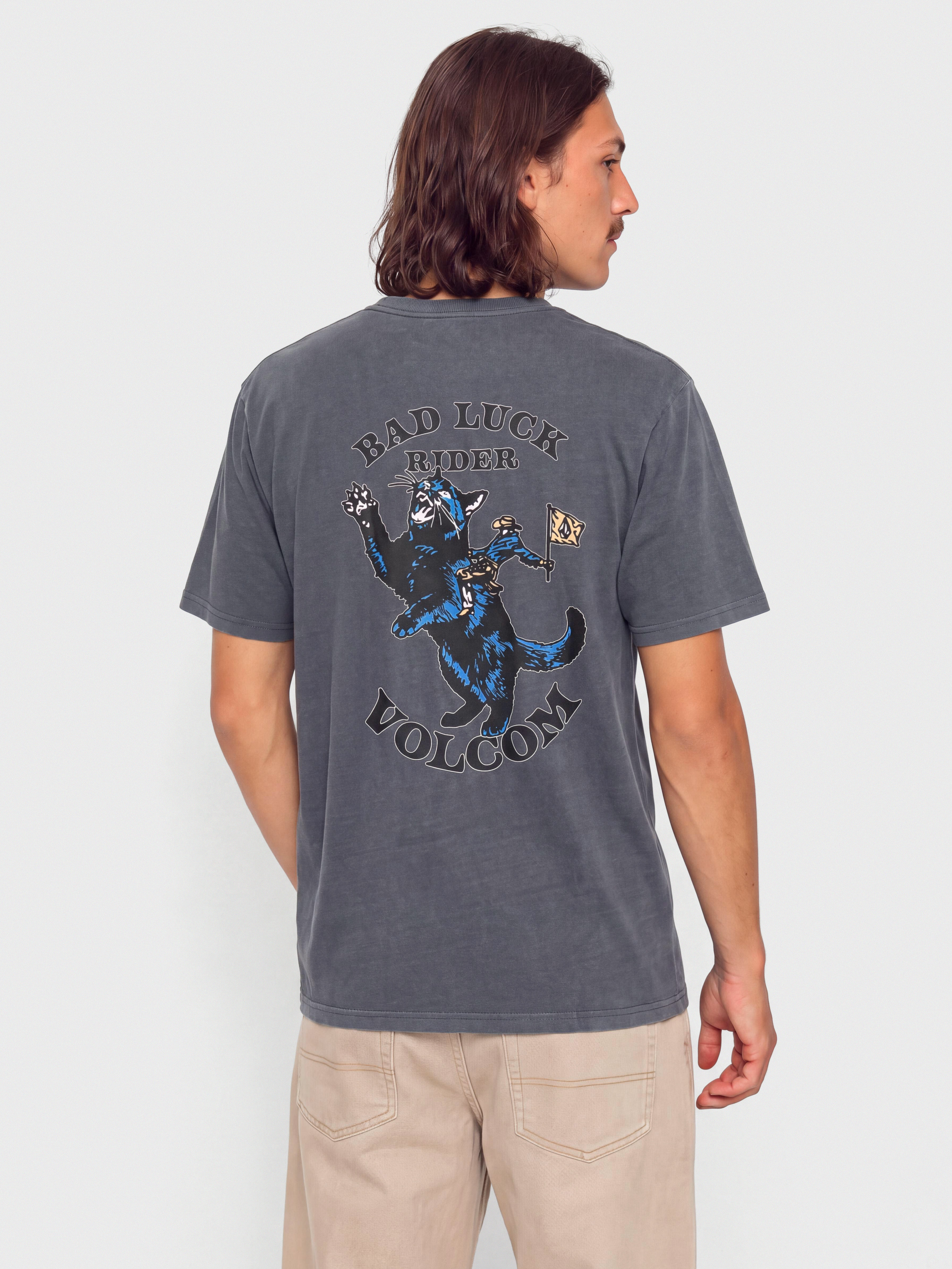 Volcom T-Shirt Bad Luck (storm blue)