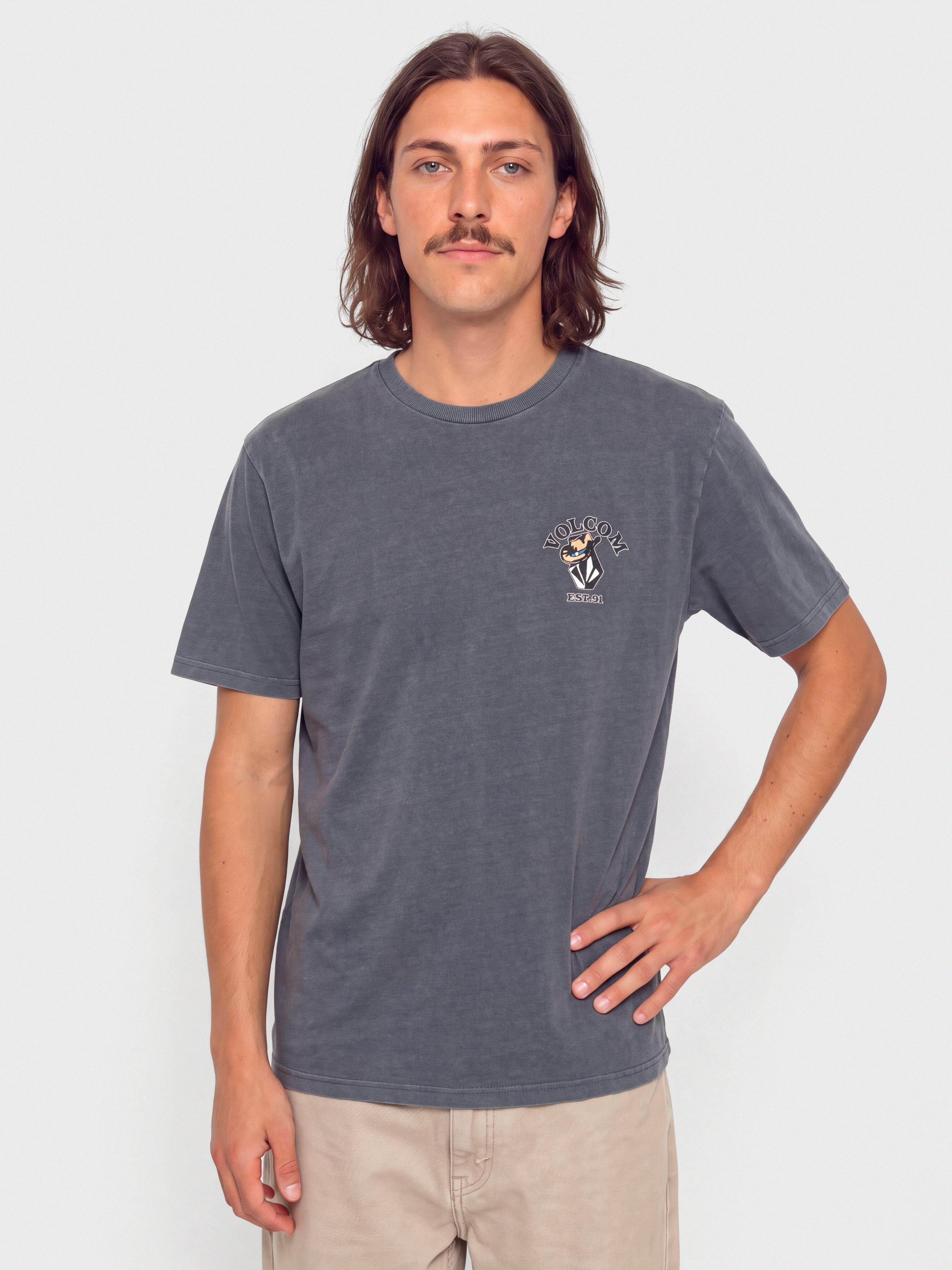 Volcom T-Shirt Bad Luck (storm blue)